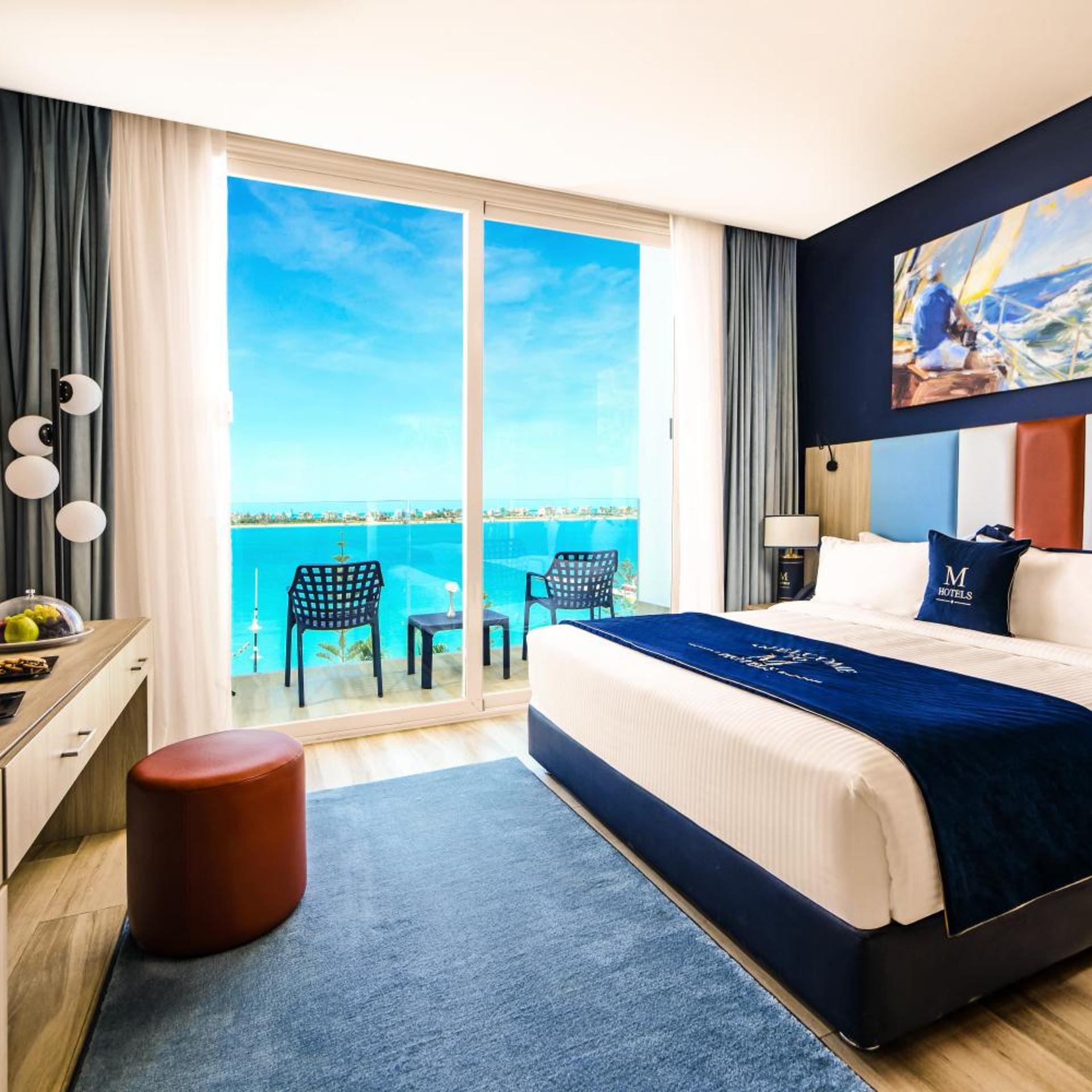 جناح عائلي بإطلالة على البحر، M Hotels at Porto Marina 6/9