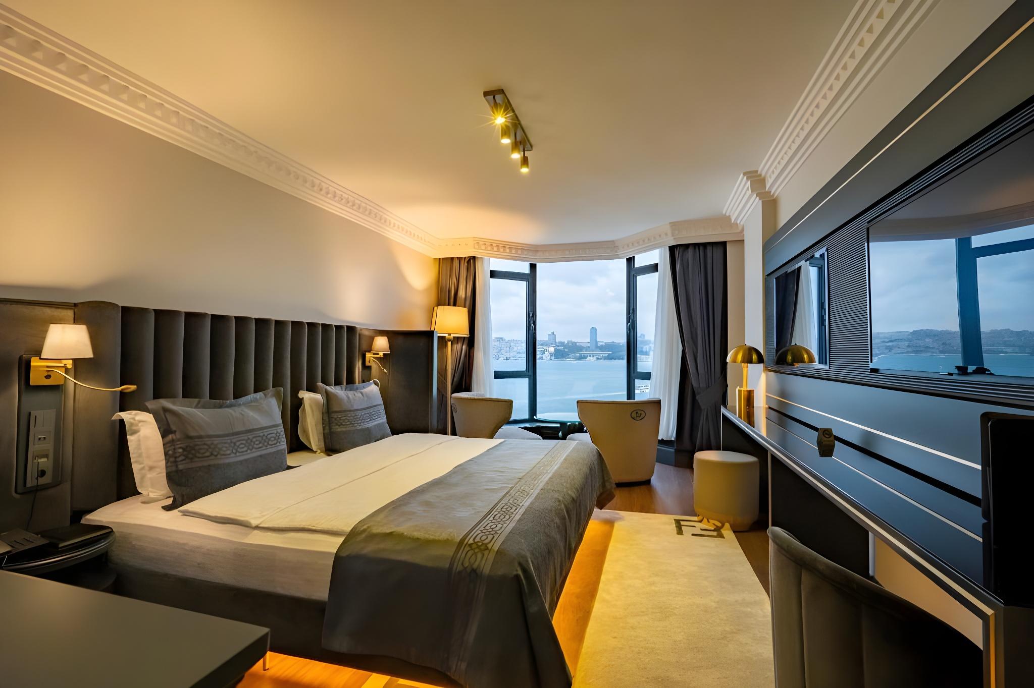 Deluxe, Double Bed, Bosphorus View