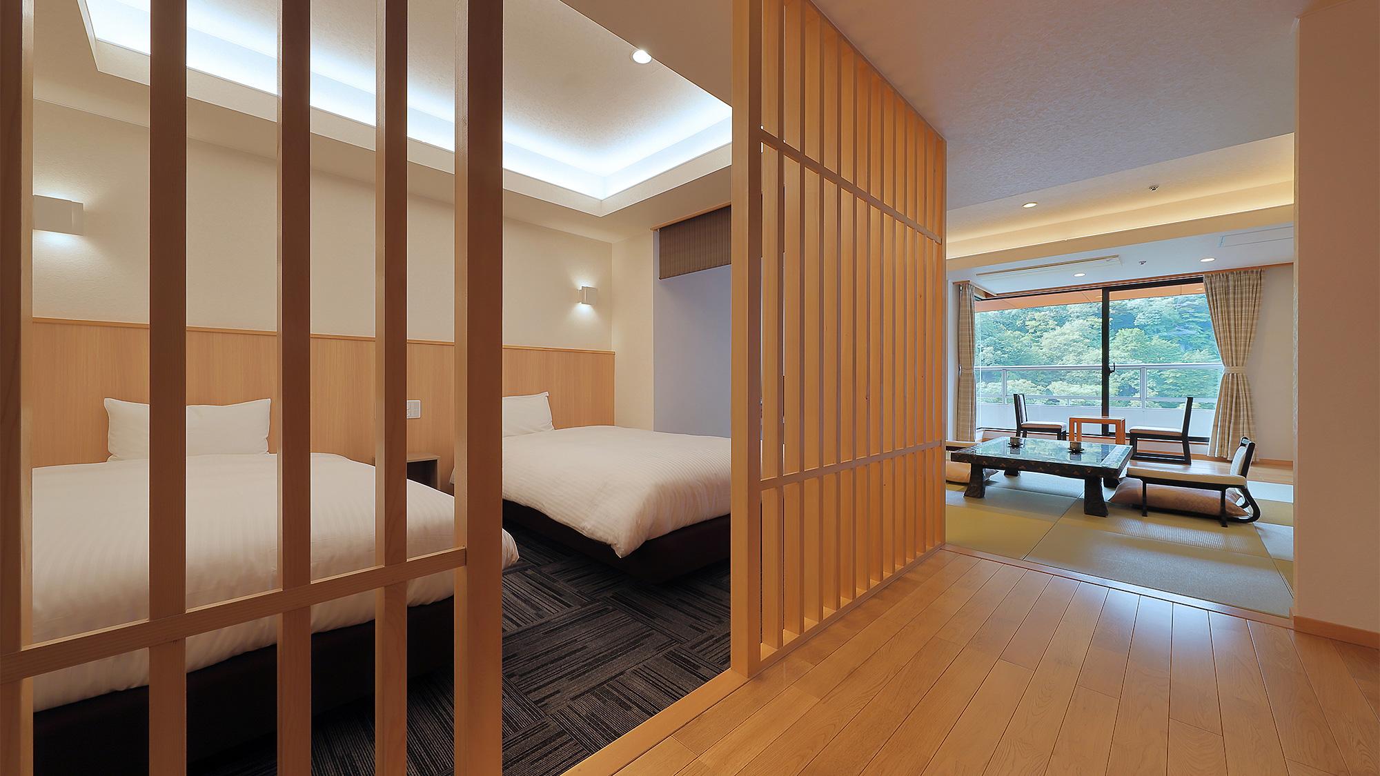 Renovated, Japanese Western, Modern, Twin Beds, Top Floor