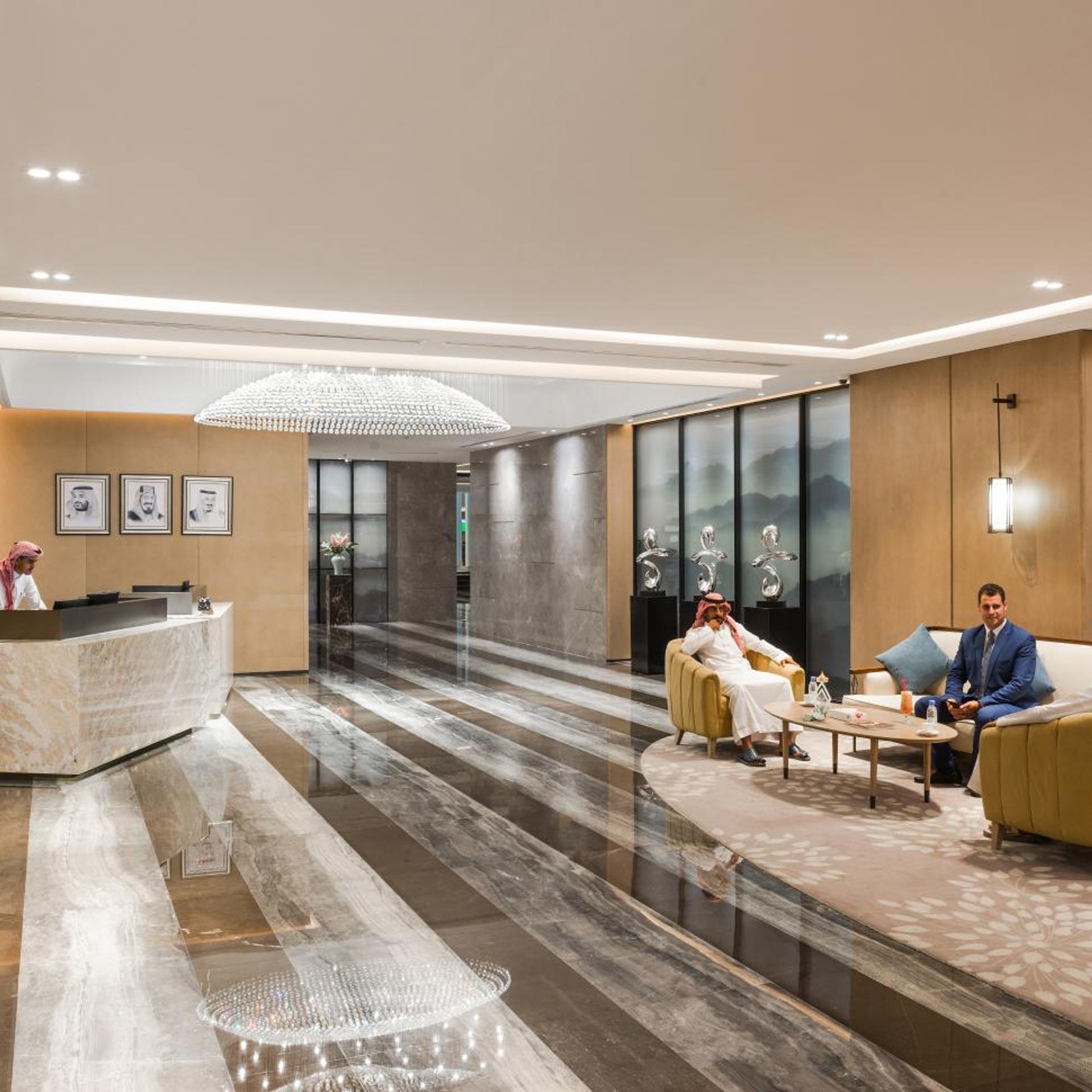 Lobby at Aber Al Munsiyah Riyadh, RIYADH
