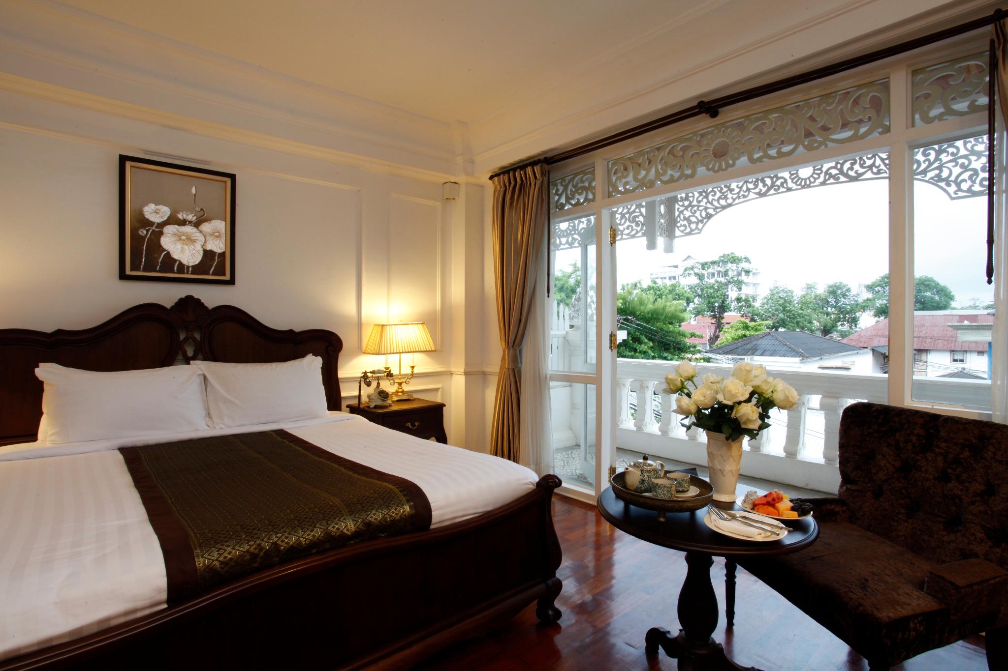 Colonial, Deluxe, King Bed, Balcony، Dhavara Boutique Hotel 2/3