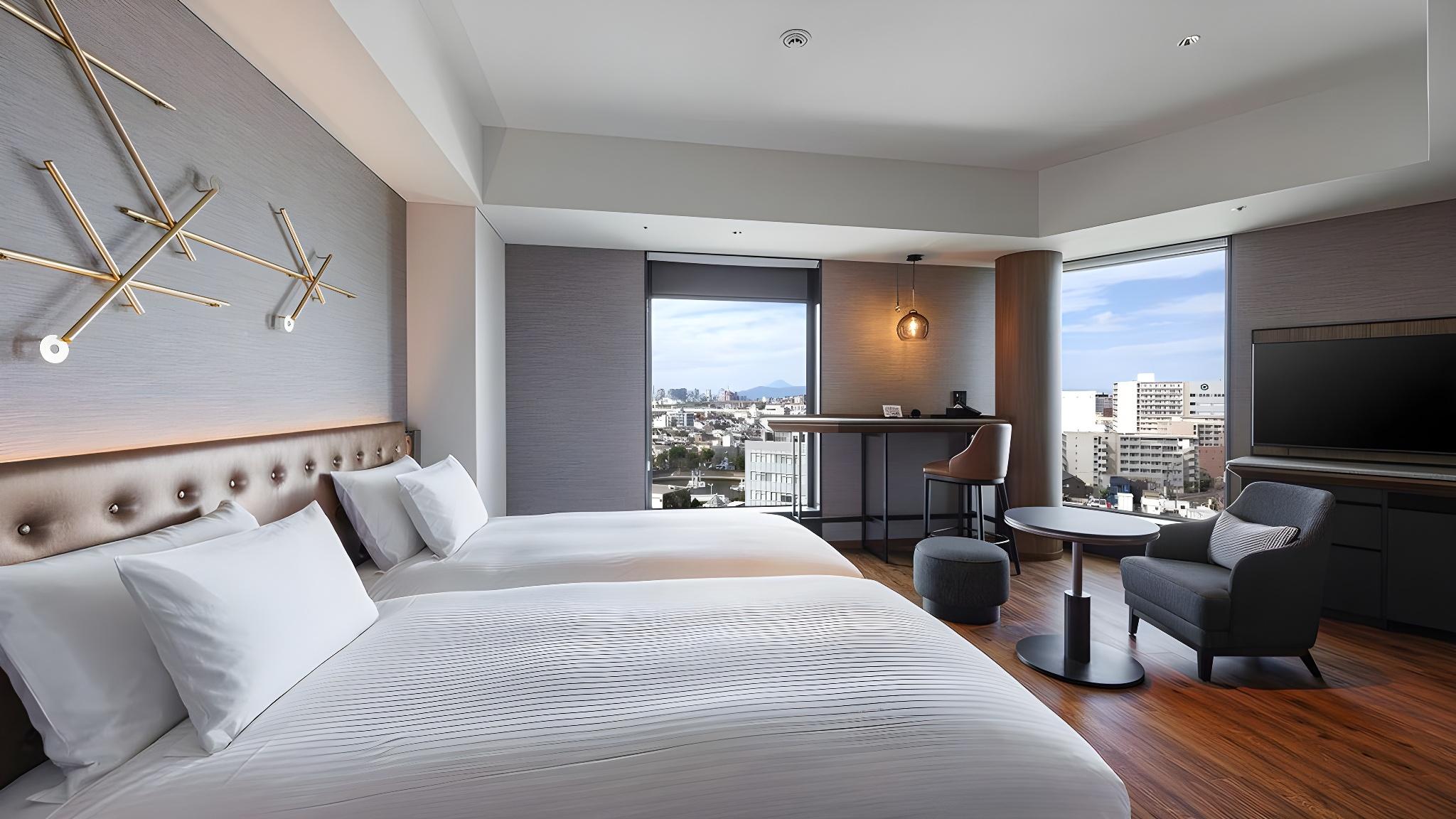 غرفة ديلوكس بسريرين منفصلين، Hotel Metropolitan Tokyo Haneda 2/2