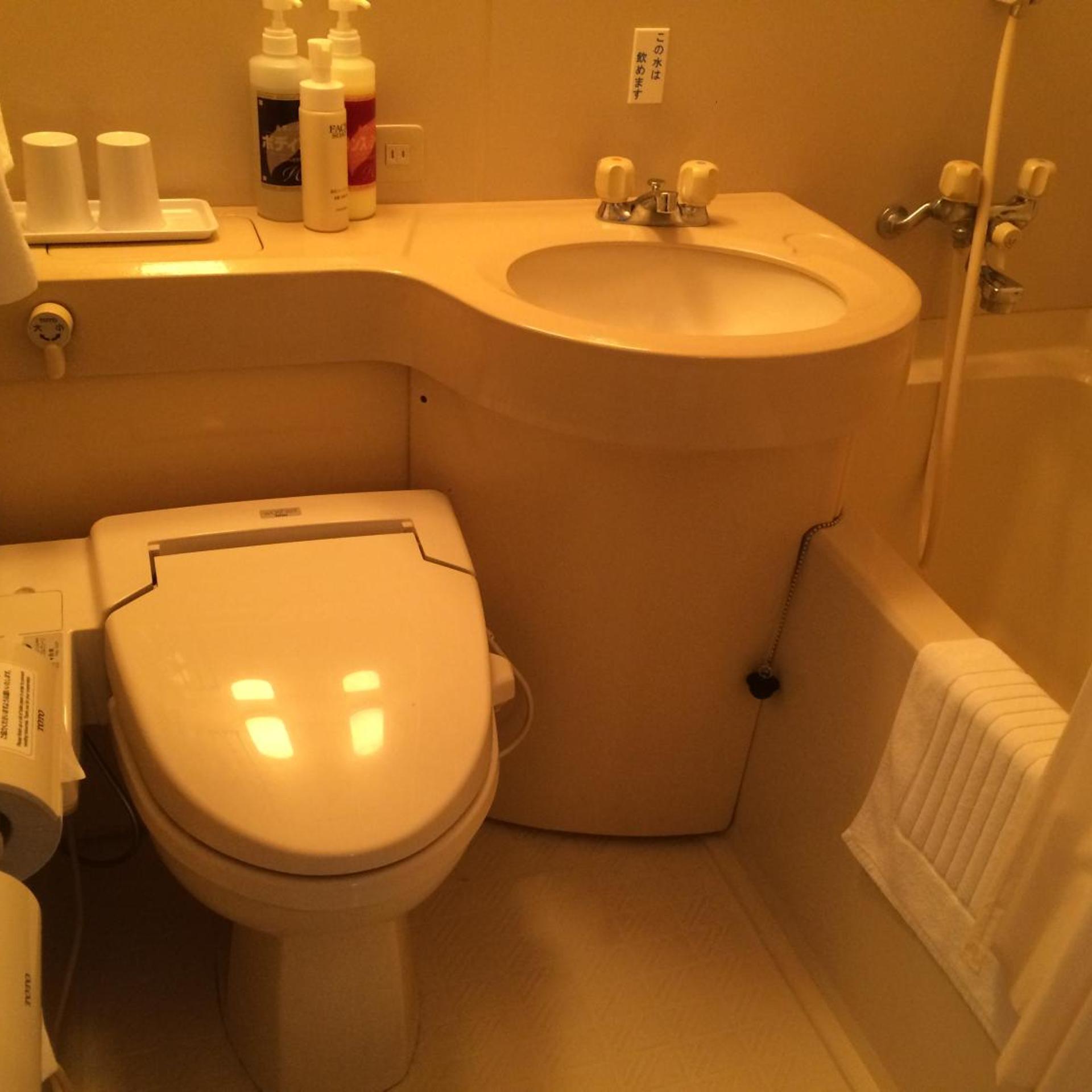 Room, Single, Smoking, Hotel Crown Hills Takaoka 6/6