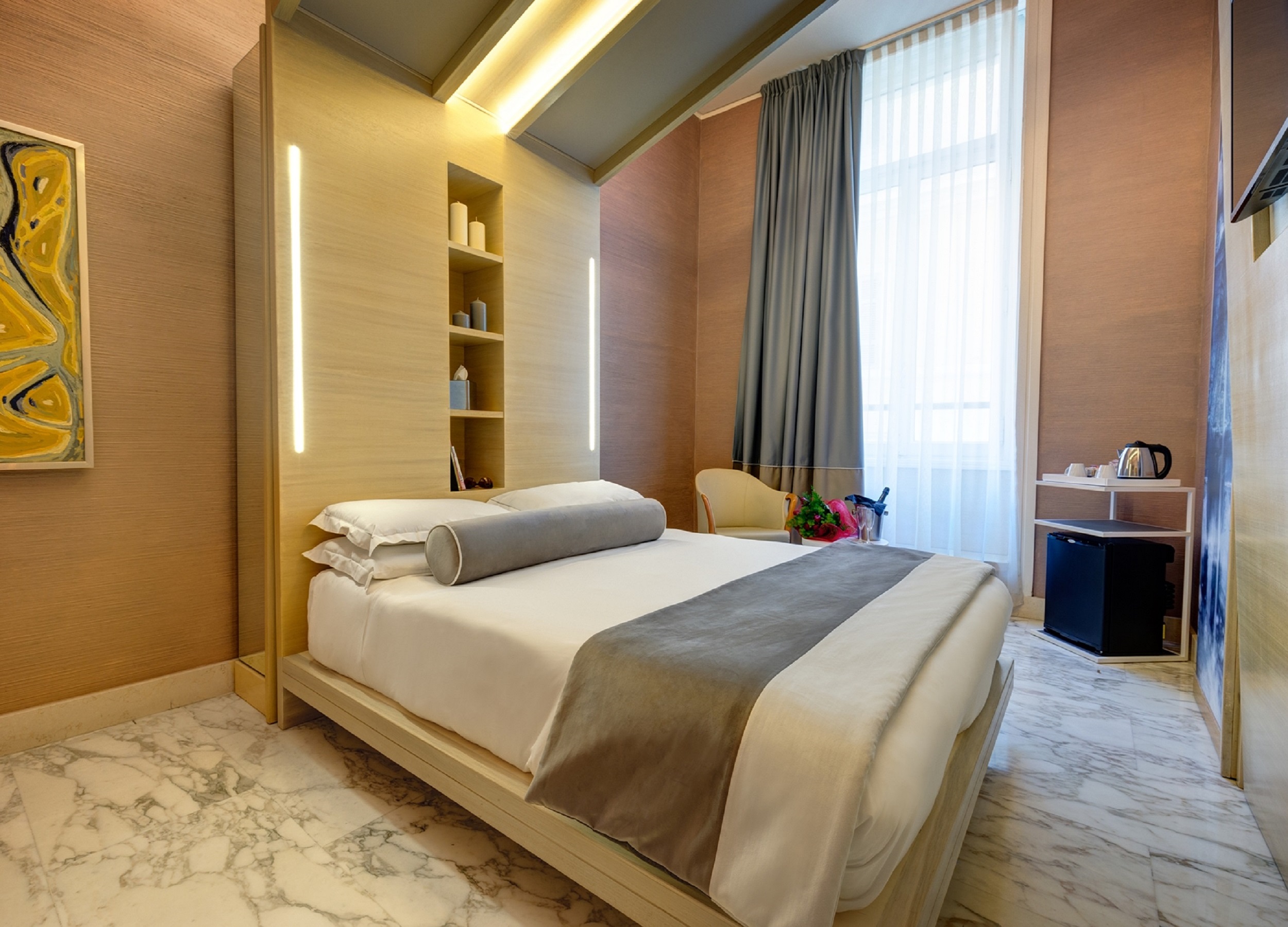 COMFORT, DOUBLE BED