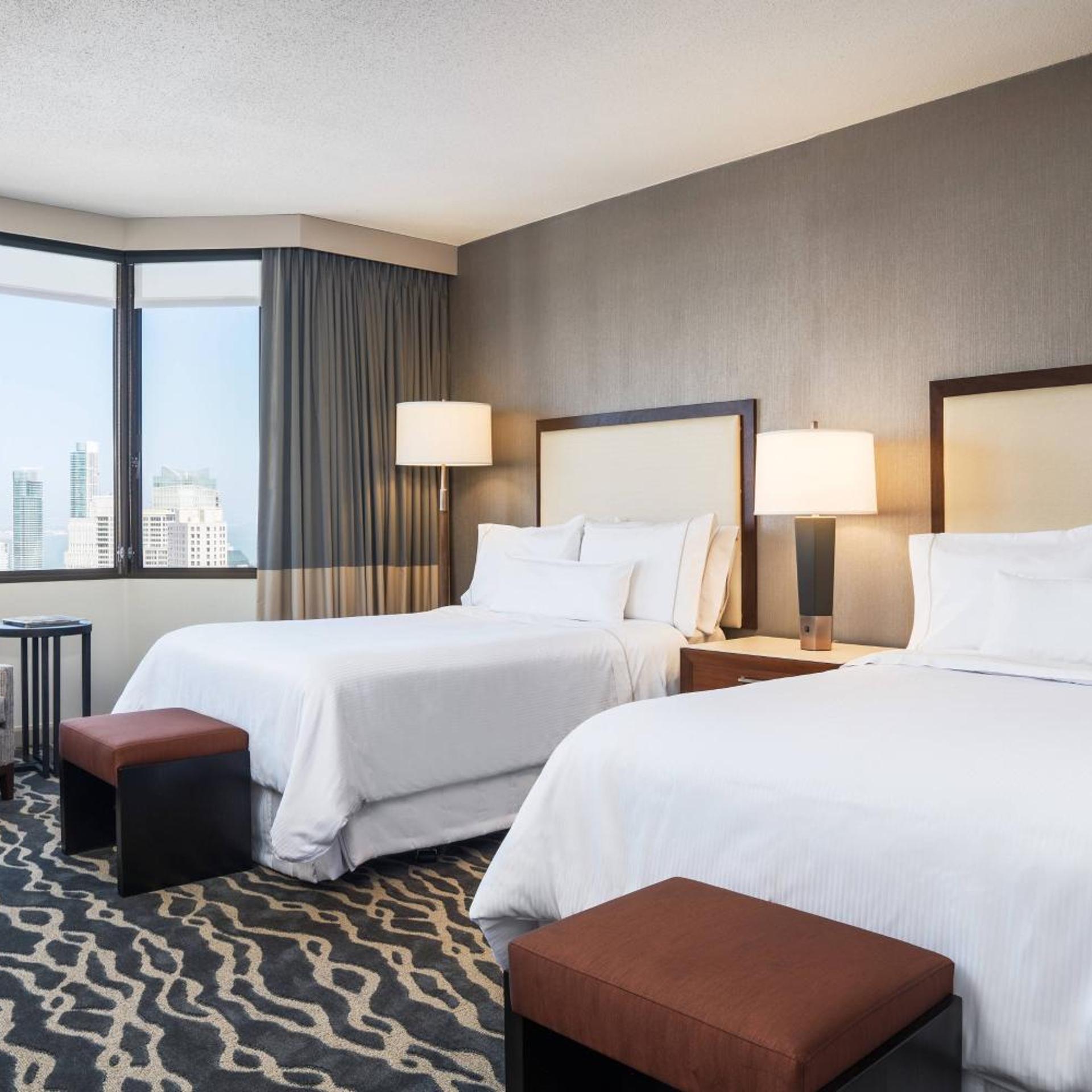 Guest Room, 2 Double Beds, Partial View