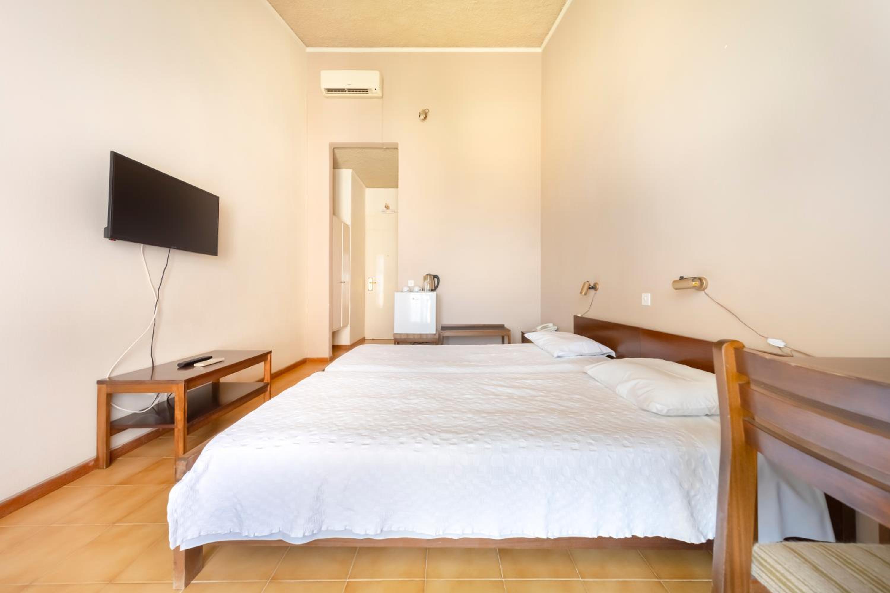 غرفة بسرير مزدوج بإطلالة على البحر، Hotel Agia Markella 5/10