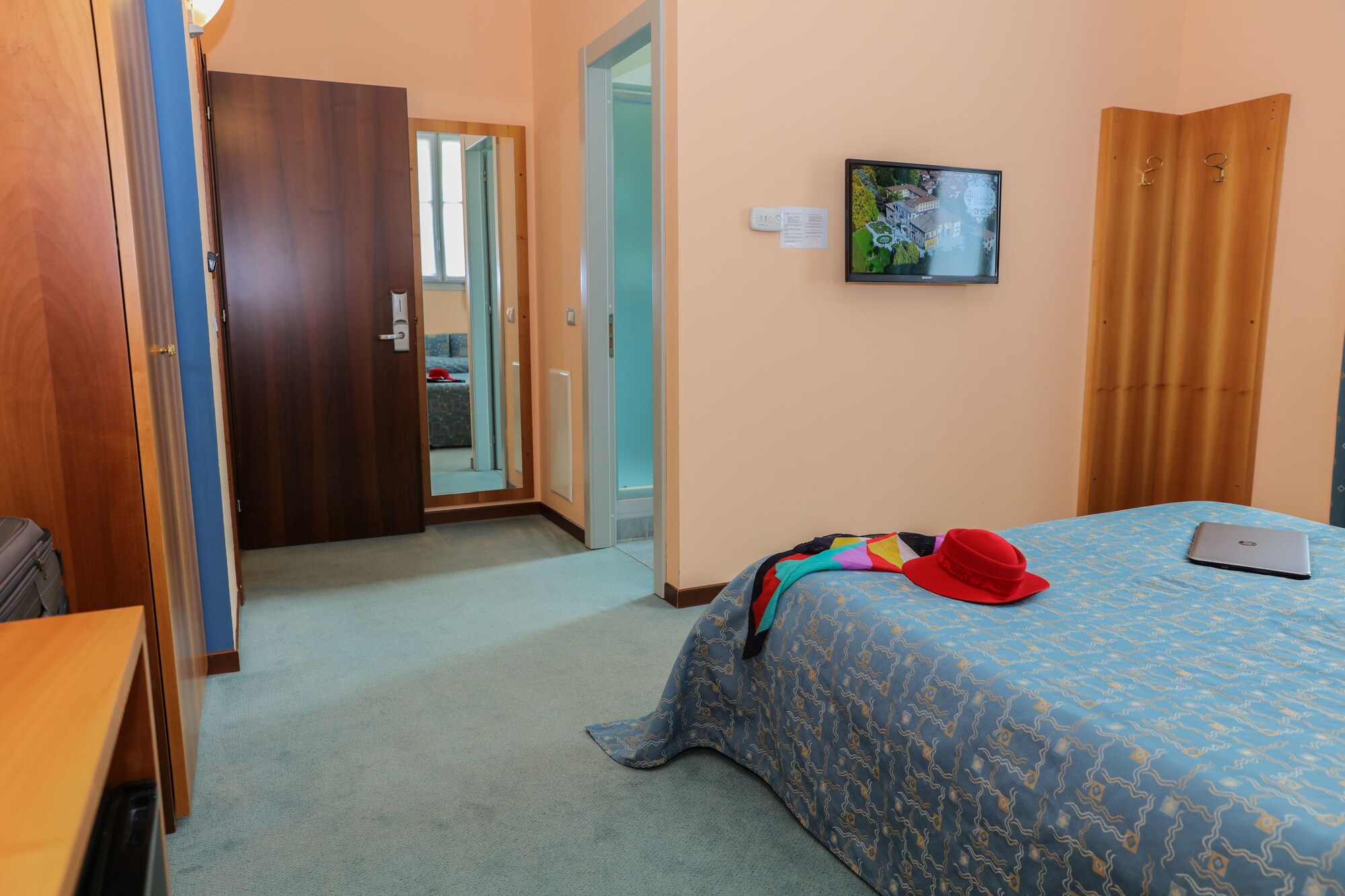 غرفة قياسية مفردة بسرير كوين، Villa Cagnola 5/10