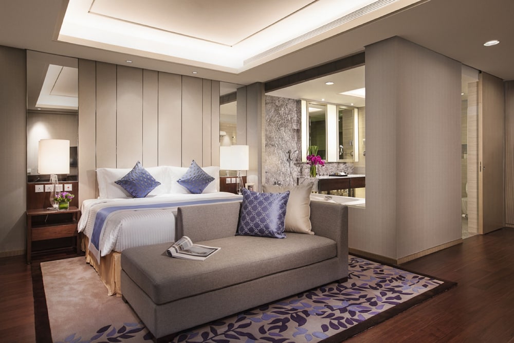 غرفة تنفيذية بسرير كينج بغرفة نوم واحدة، Ascott Heng Shan Shanghai 3/6