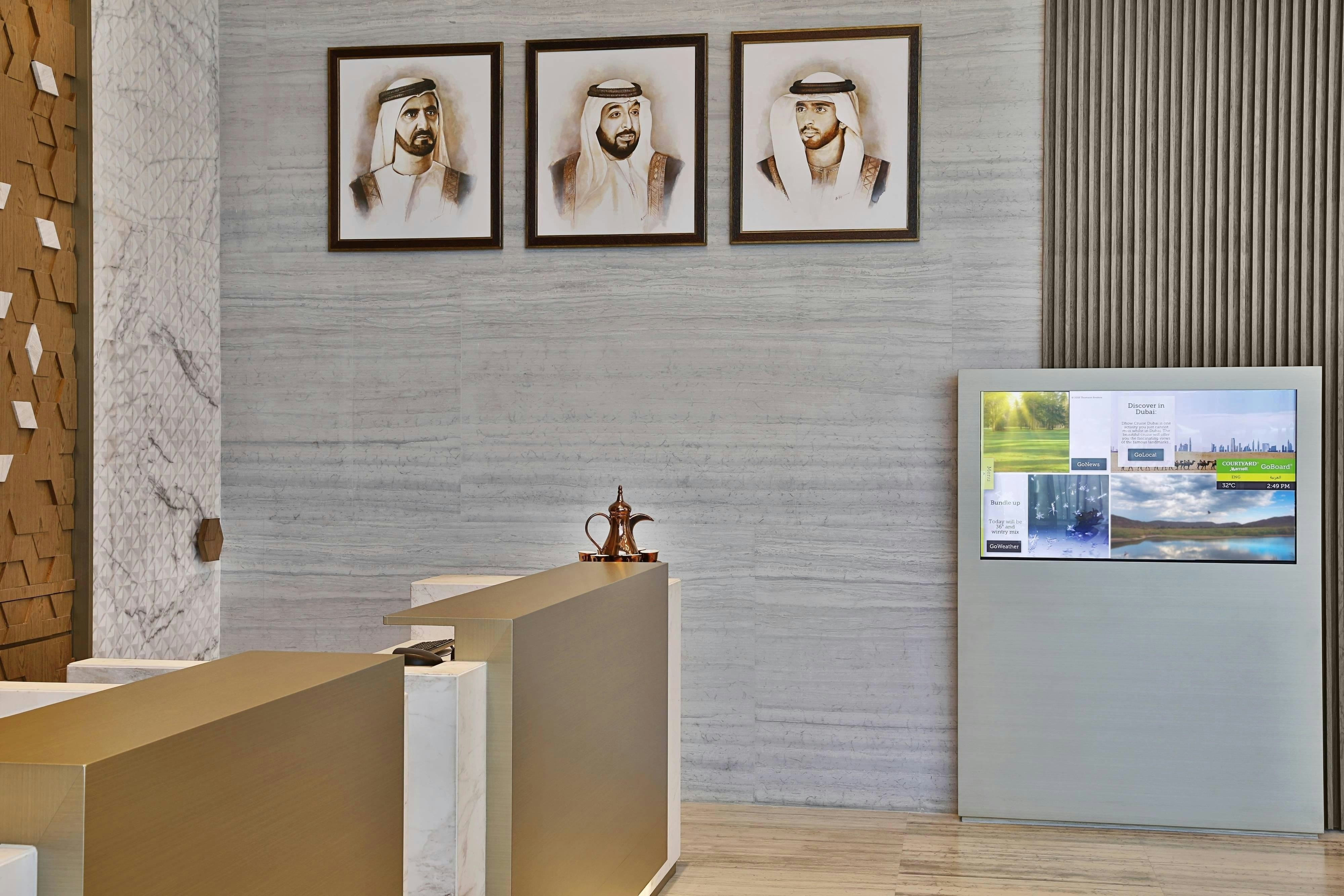 Lobby at Courtyard By Marriott Al Barsha Dubai, DUBAI
