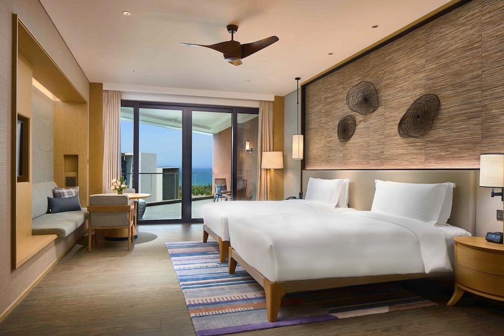 Standard, 2 Double Beds, Ocean View