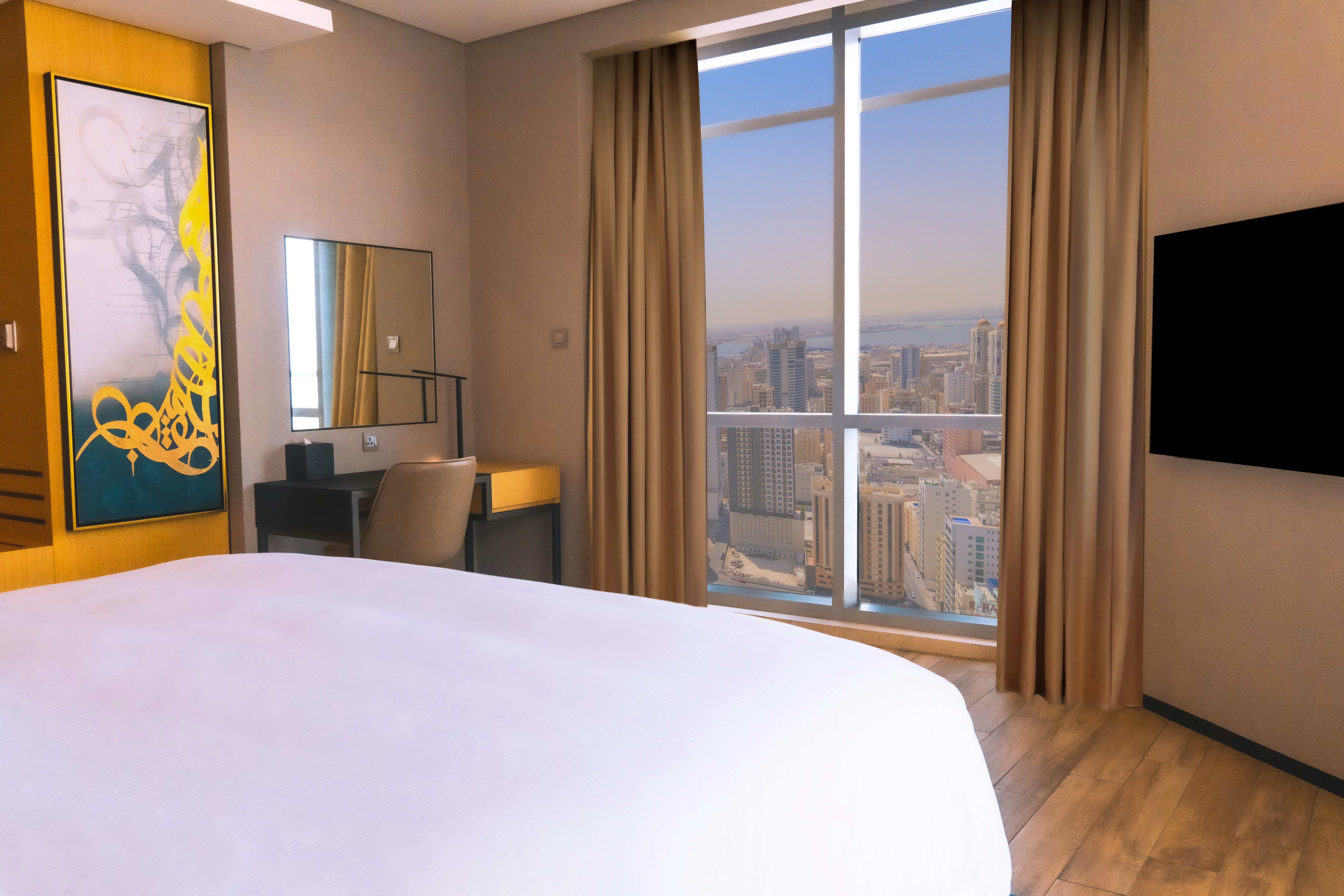 جناح تنفيذي بغرفتي نوم
