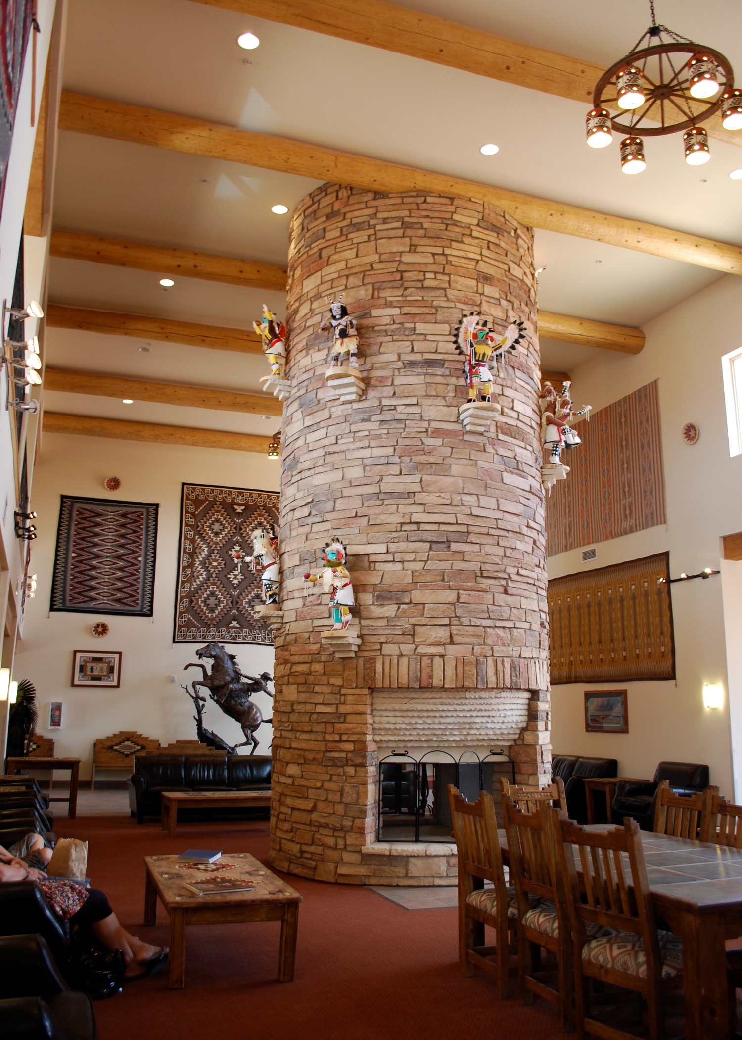 Lobby at THE VIEW HOTEL, MONUMENT VALLEY - UT