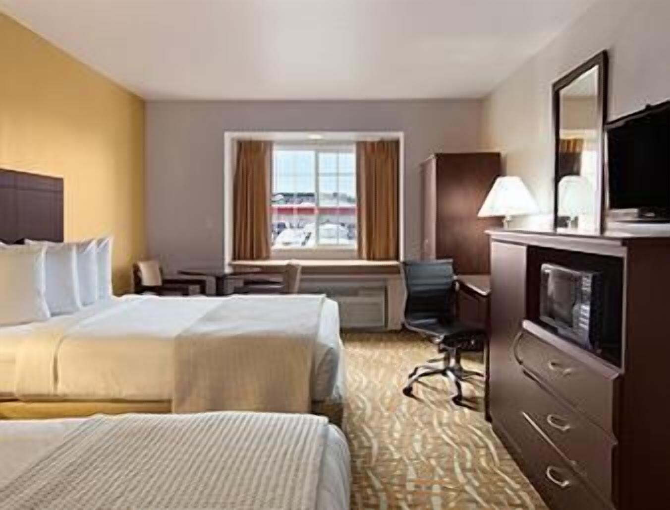 غرفة بسريرين كوين، Days Inn & Suites By Wyndham Spokane Airport Airway Heights 3/7