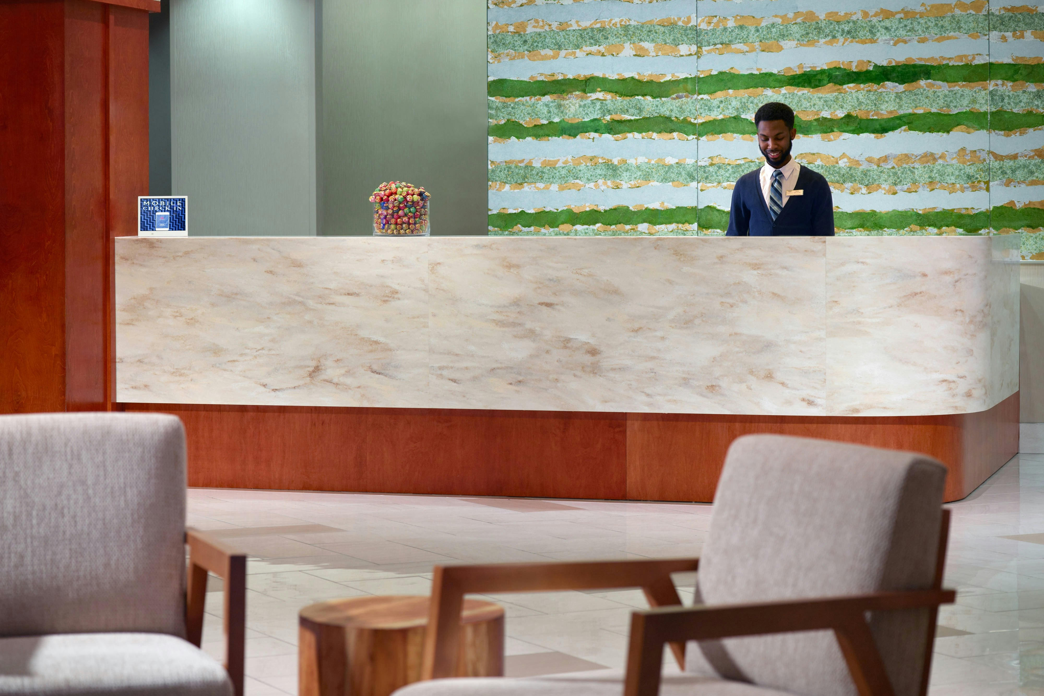 Lobby at SpringHill Suites by Marriott Atlanta Buckhead, ATLANTA - GA