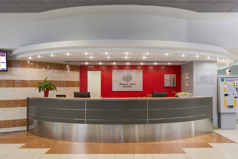 Lobby at Imperial Hotel Ostrava, OSTRAVA