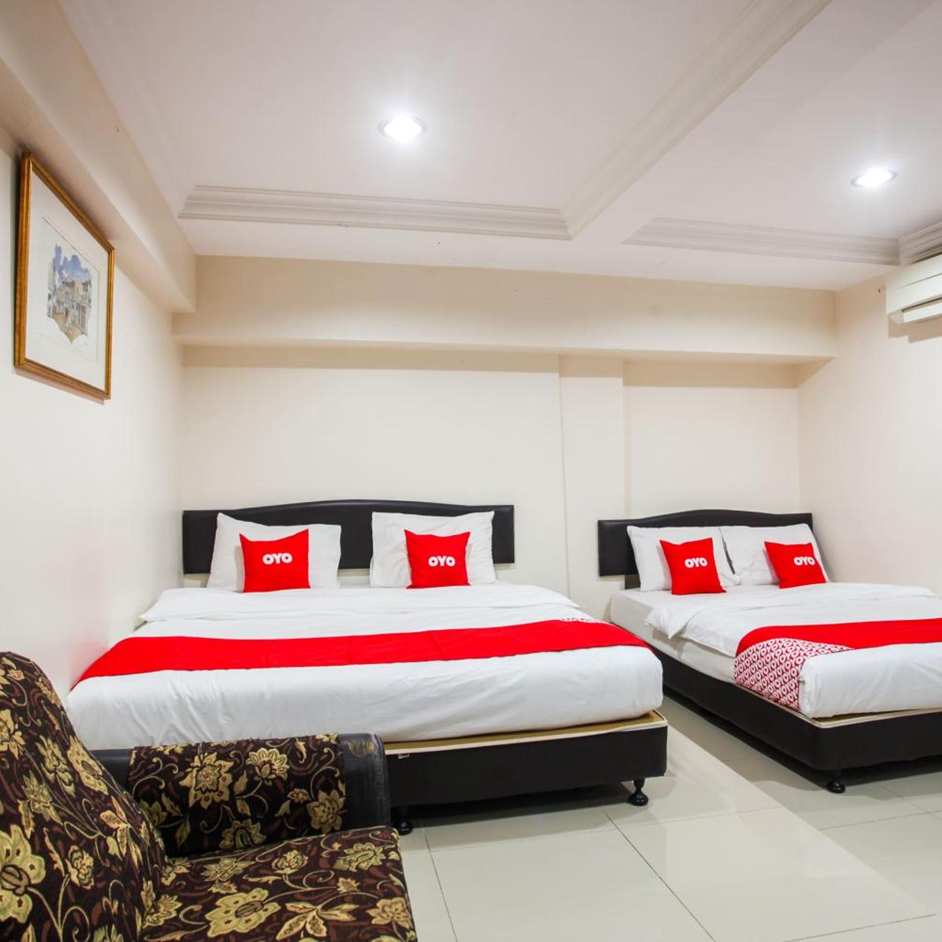 جناح عائلي، OYO 89549 Casavilla Hotel (city Centre) Taiping 3/7