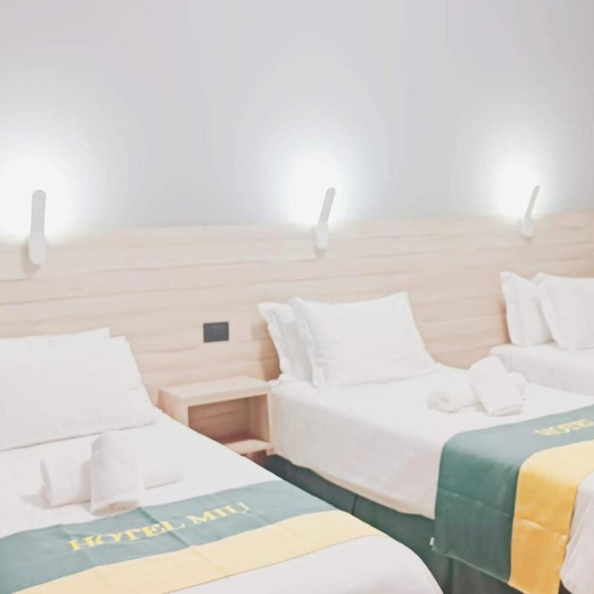 غرفة ثلاثية، Miu Hotel 2/6