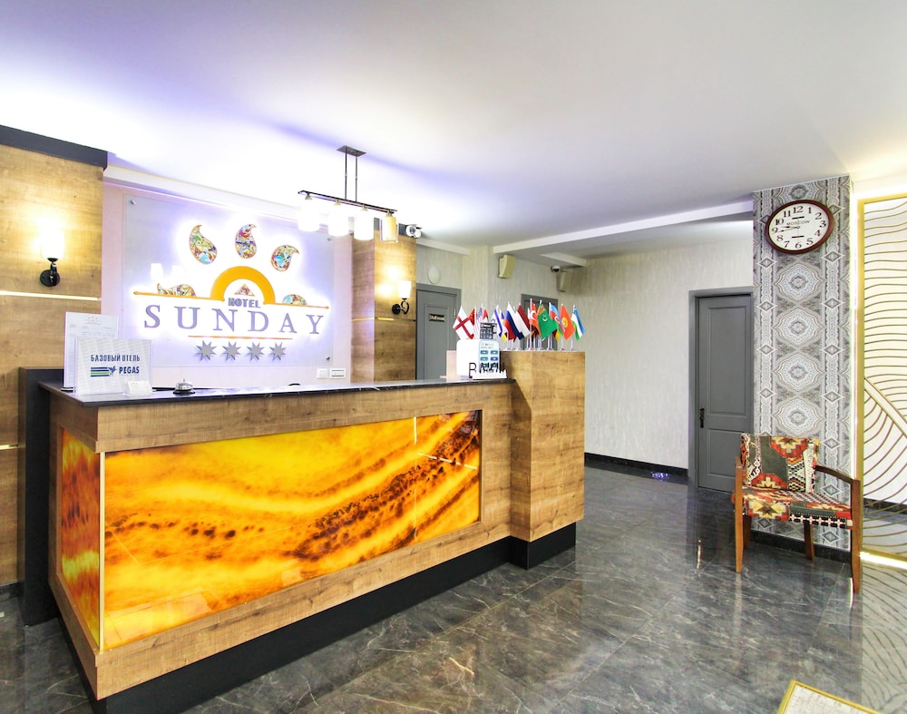 Lobby at Sunday Old City Hotel, BAKU