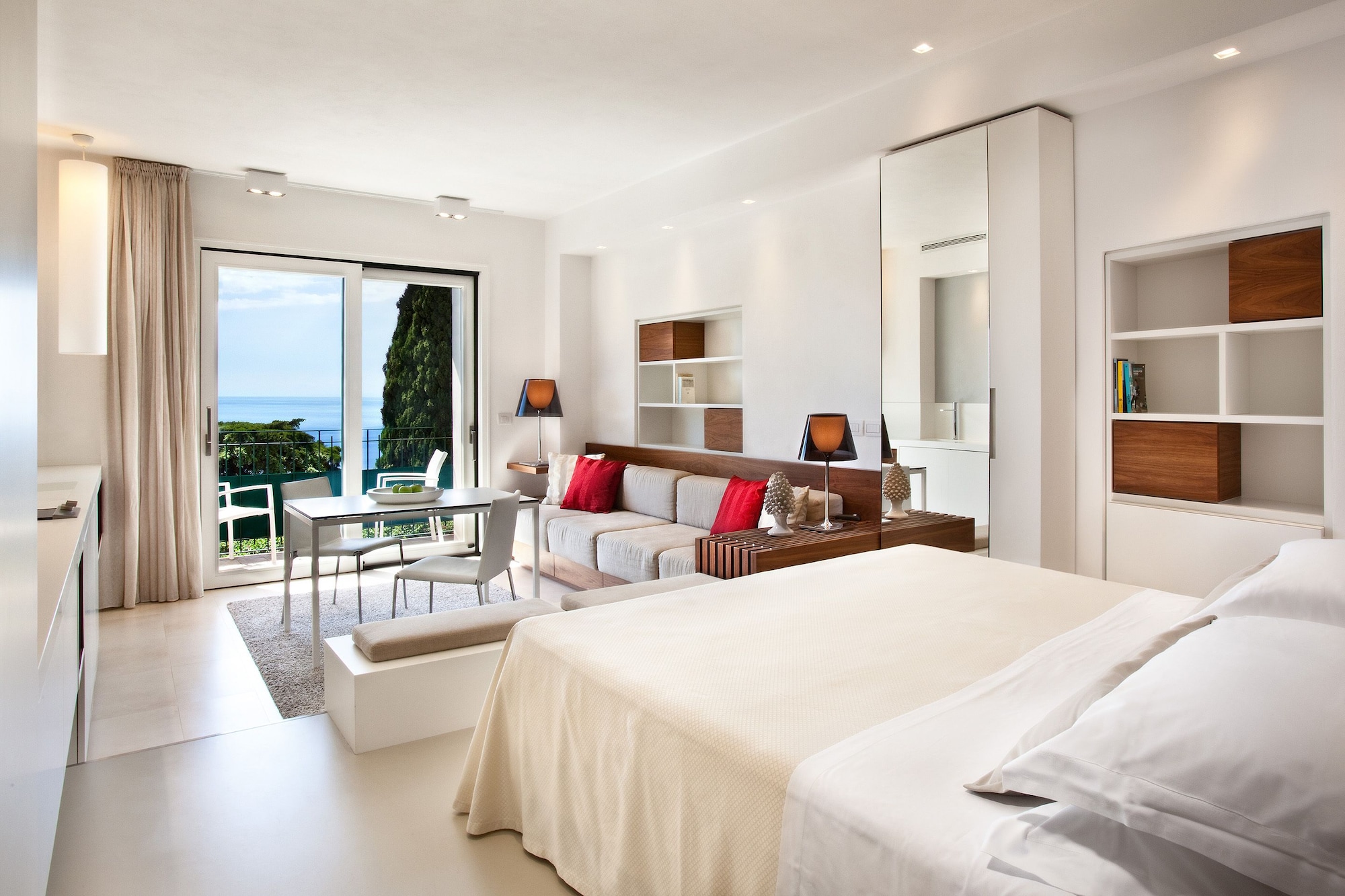 DELUXE, STUDIO, ETNA VIEW, SEA VIEW, BALCONY, ANNEX
