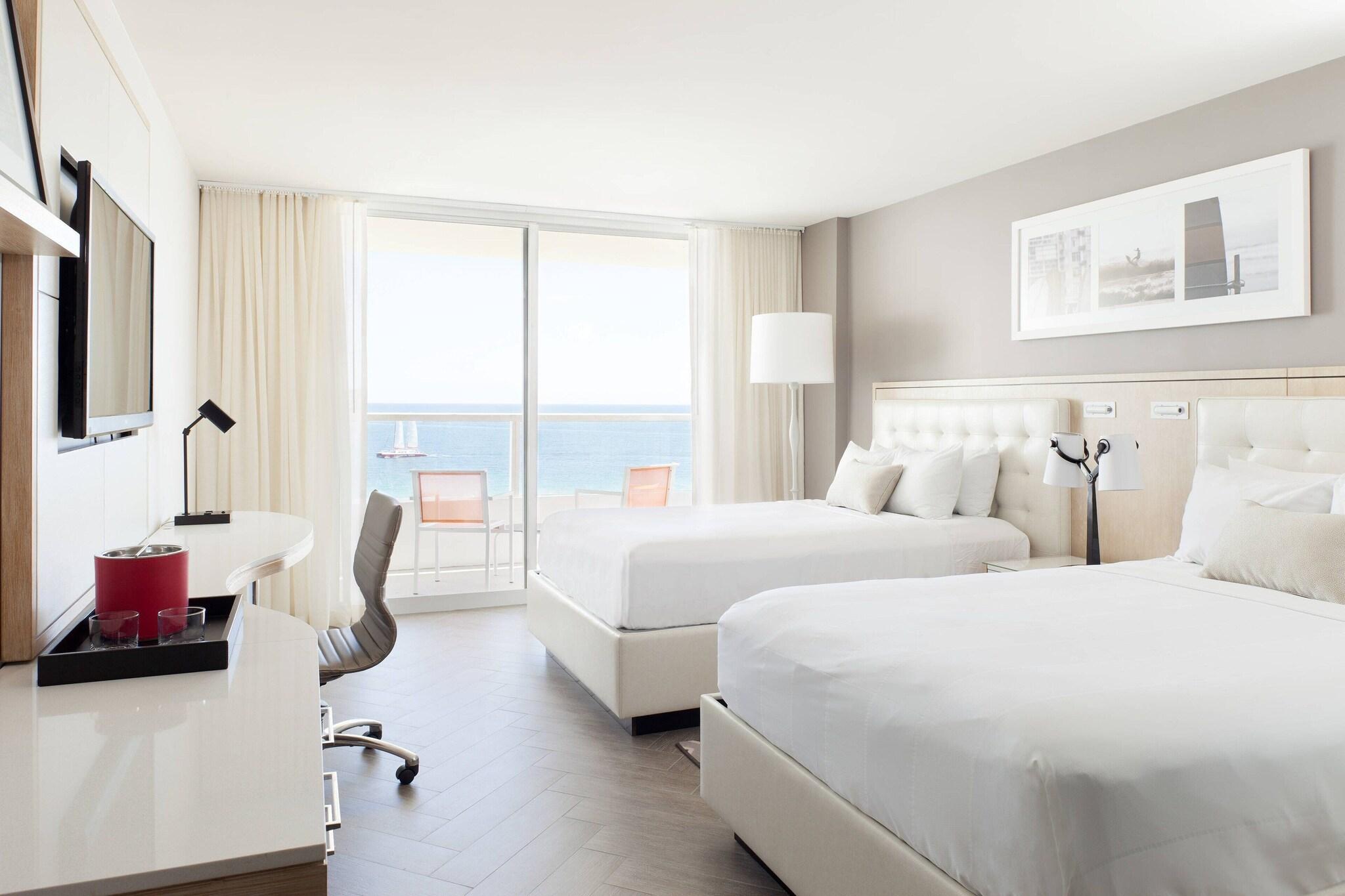Room, 2 Double Beds, Ocean Front