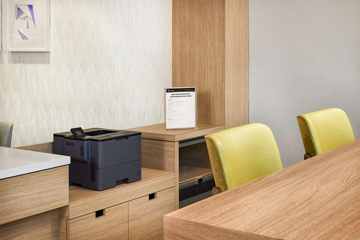 work area