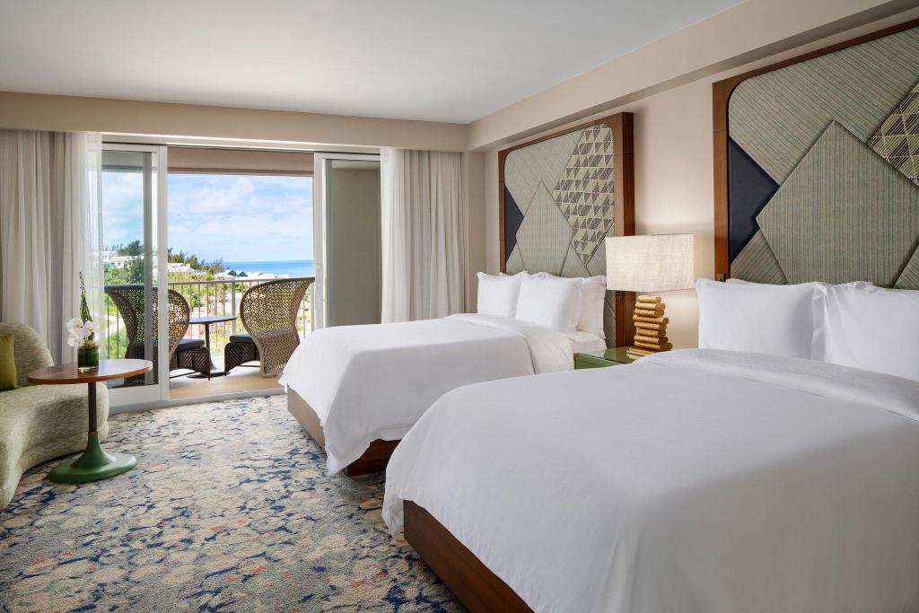 Connecting, Guest Room, King Bed, Partial Ocean View, Ocean View, Balcony