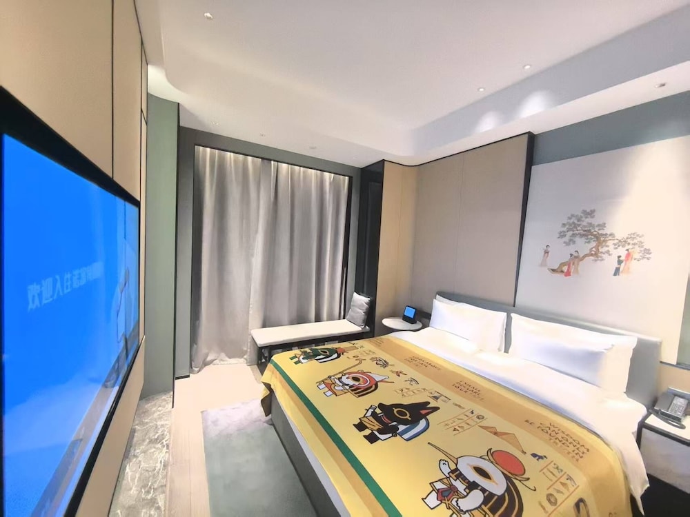 جناح عائلي بسرير مزدوج وسرير فردي، Novotel Shanghai Wanyuan 4/7