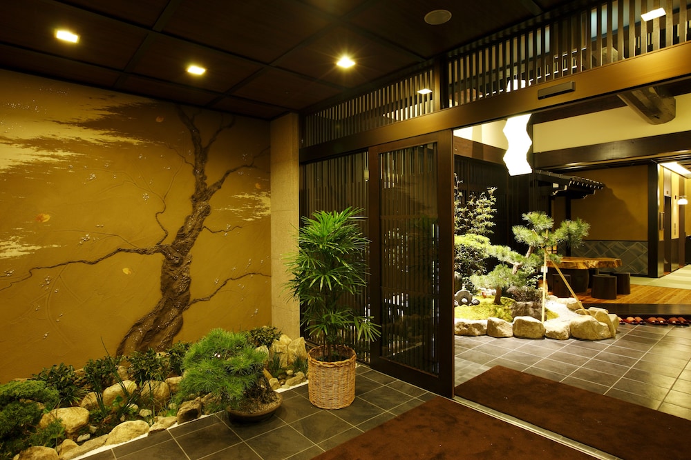 Lobby at Hida Hanasatonoyu Takayama Ouan, TAKAYAMA
