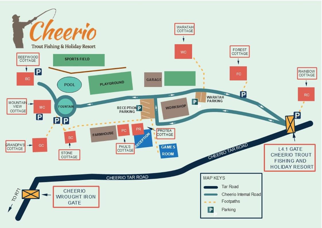 Cheerio Trout Fishing & Holiday Resort 40/50