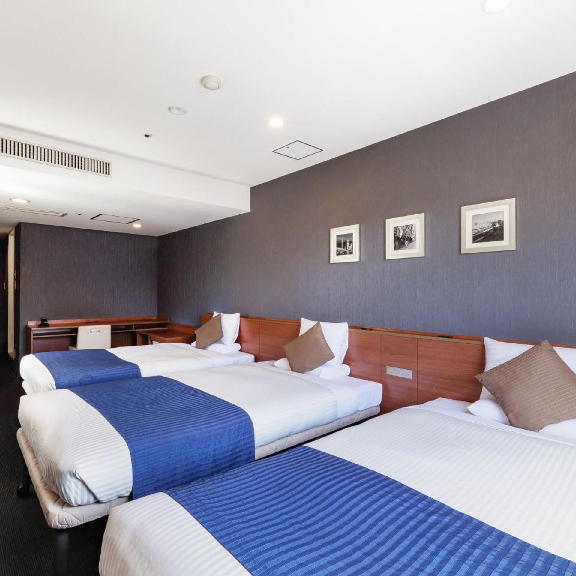 غرفة ديلوكس ثلاثية، Hotel Mystays Nagoya Sakae 2/4