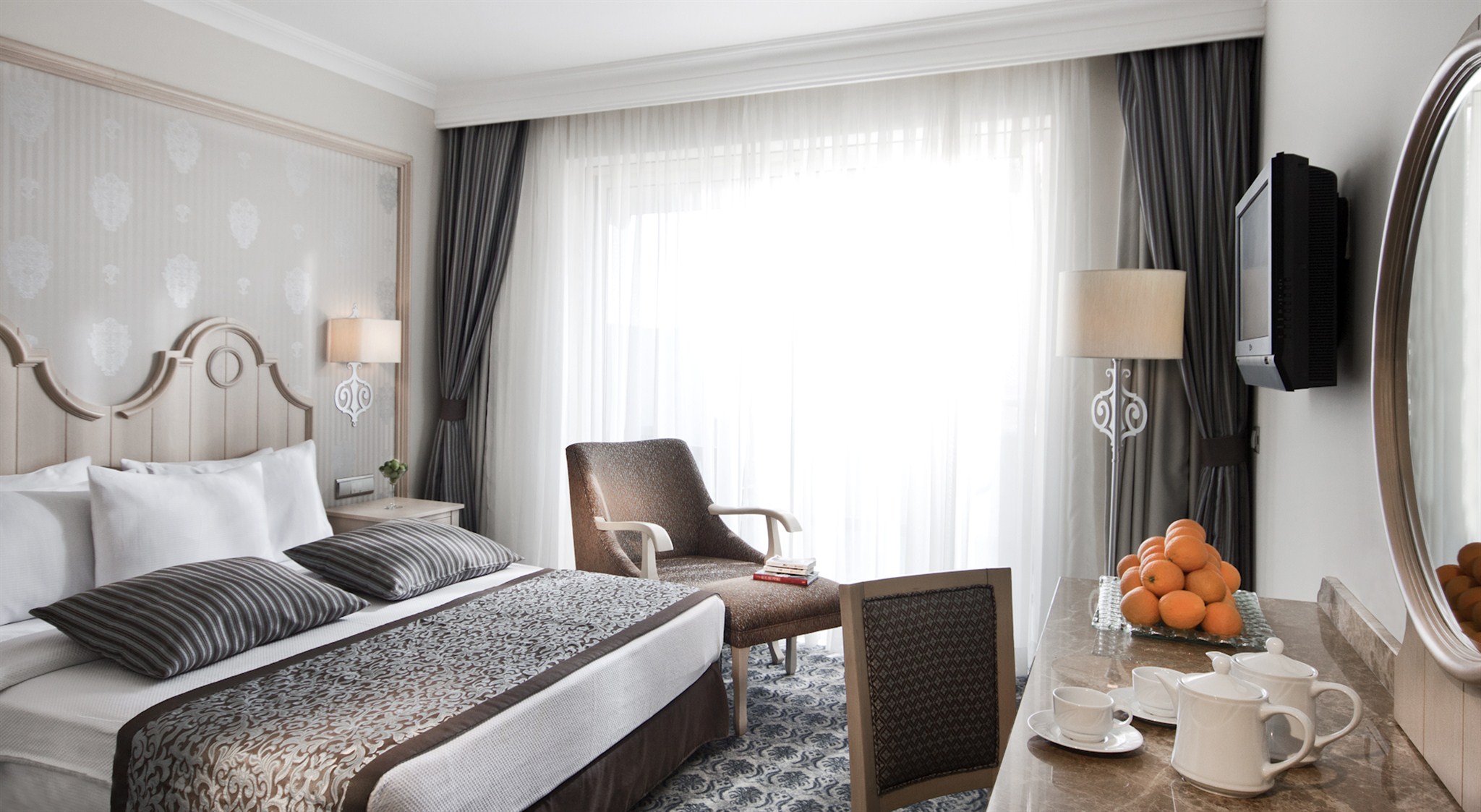 Room, Single, Double Bed, Land View
