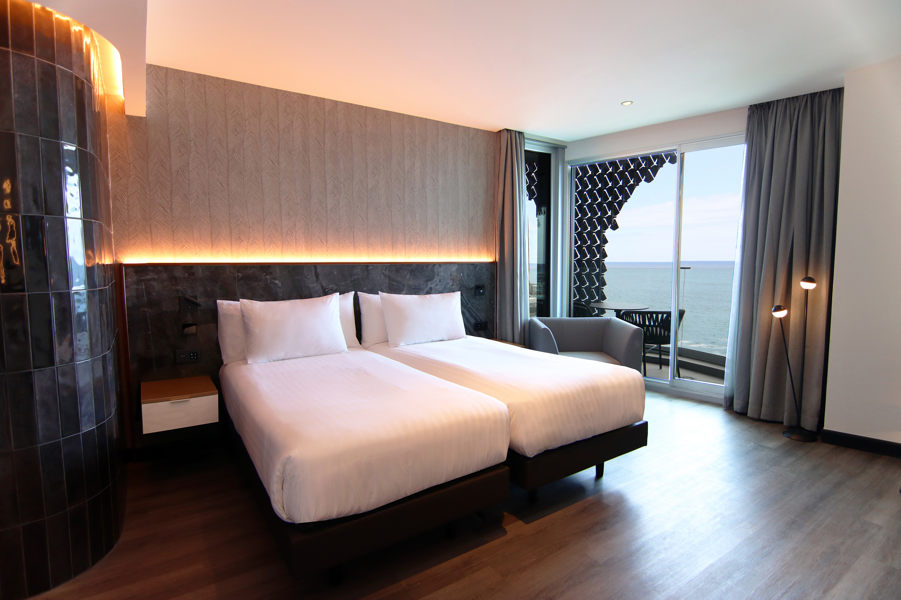 Deluxe, Single, Double Bed, Sea View