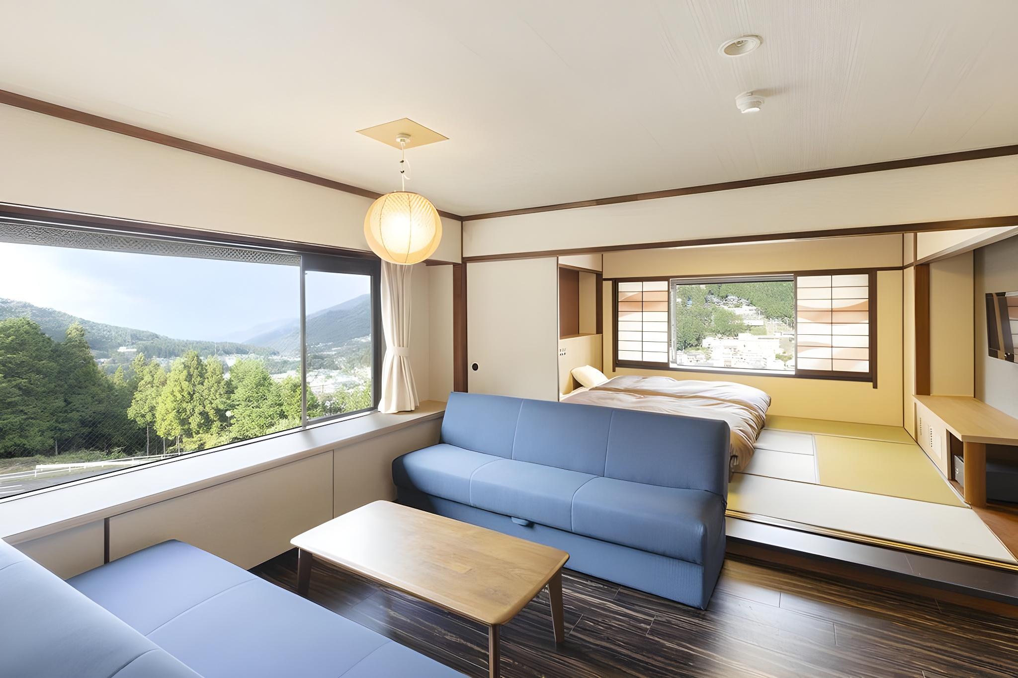 Japanese, Superior, 3 Futon Beds, Indoor Bath