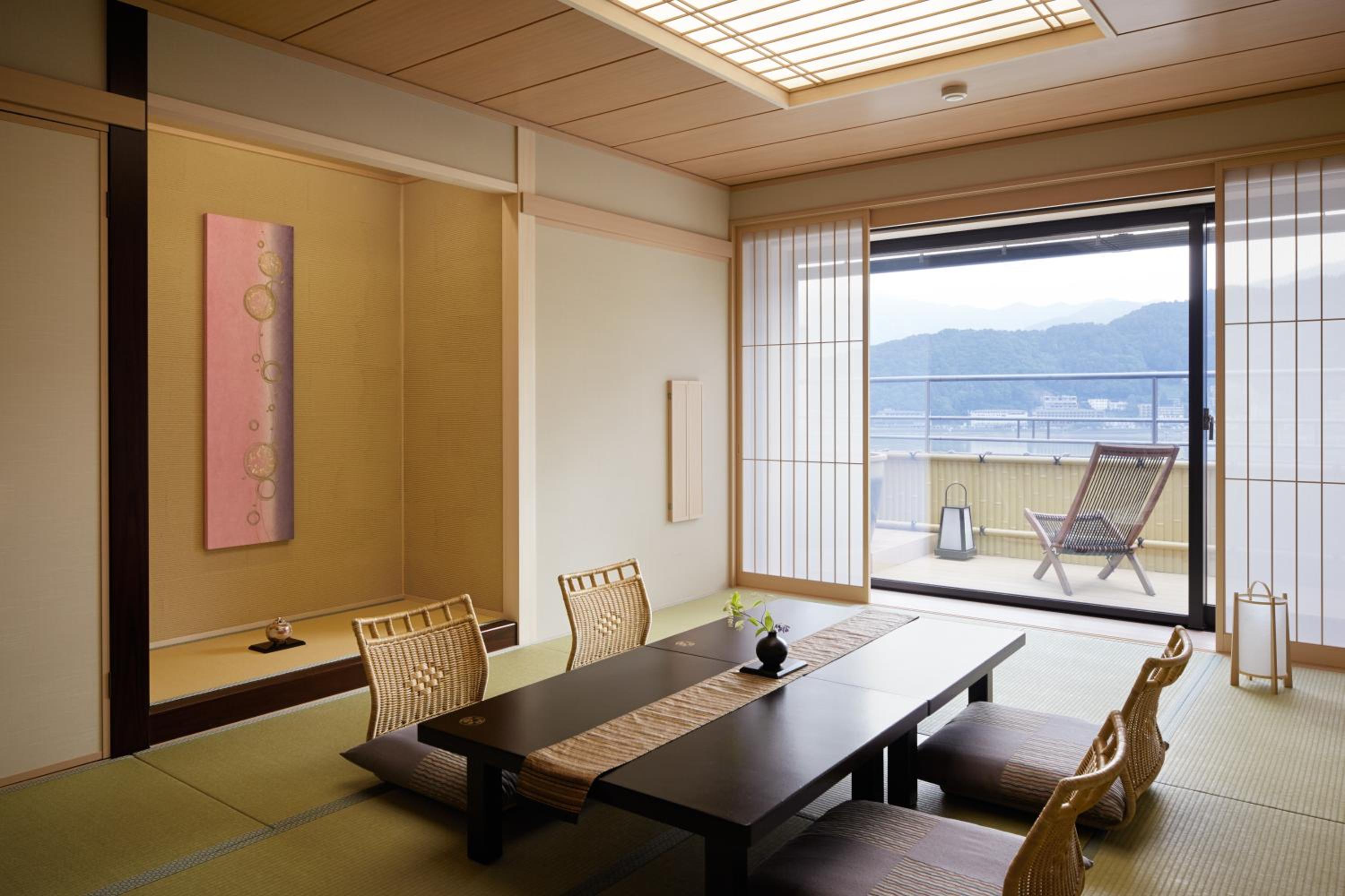 Japanese, Lake View, Outdoor Bath