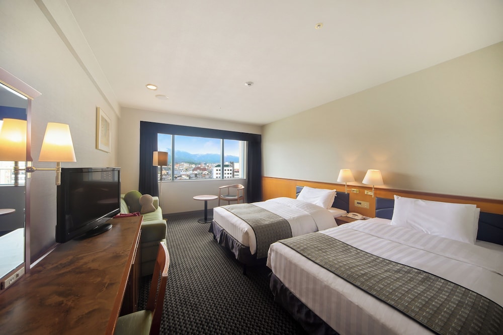 غرفة كبيرة مفردة بسريرين منفصلين، Hotel Nikko Nara 7/10
