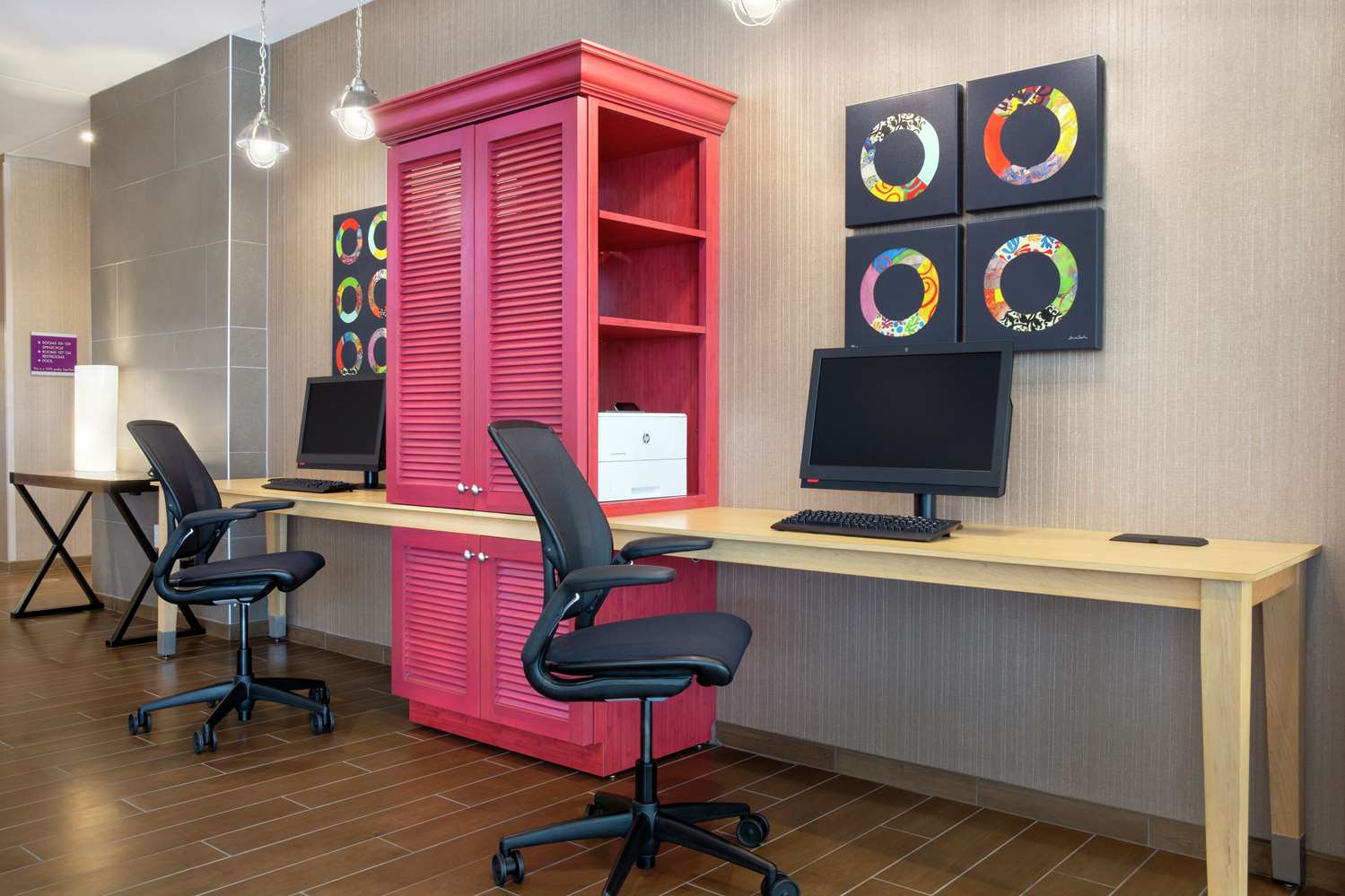 work area