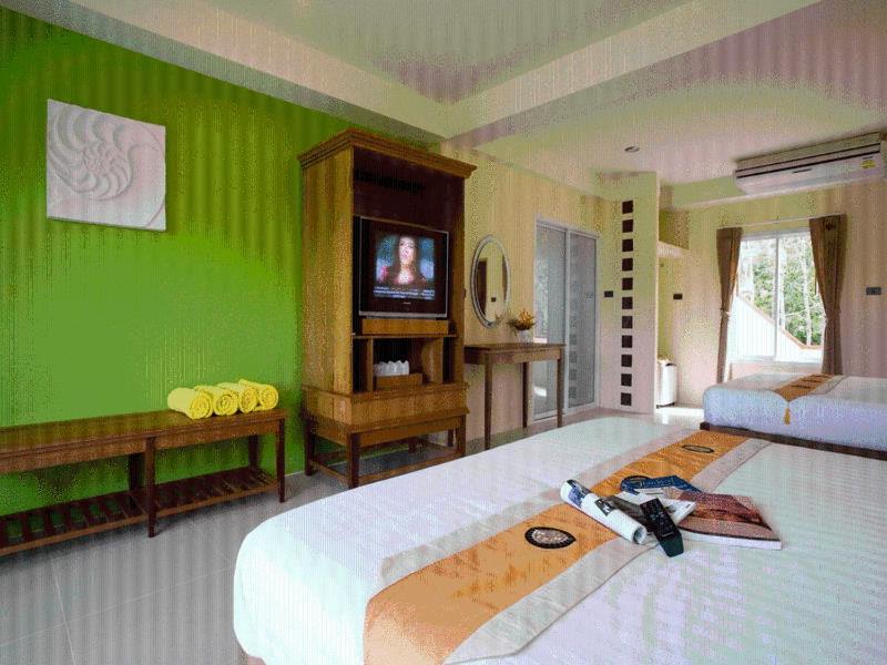 غرفة عائلية بإطلالة على البحر، Para Resort Koh Chang 2/2