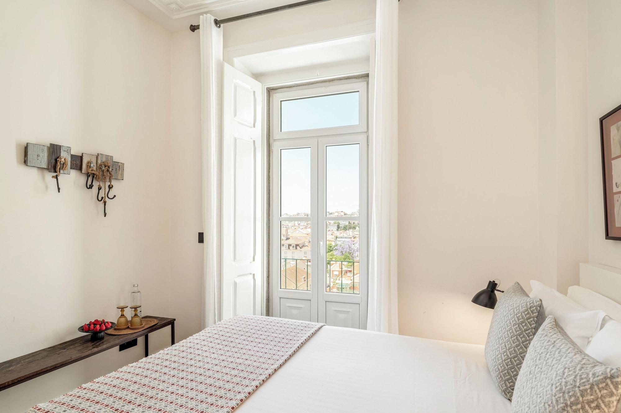 غرفة صغيرة بسرير مزدوج، Casa Das Janelas Com Vista 2/6