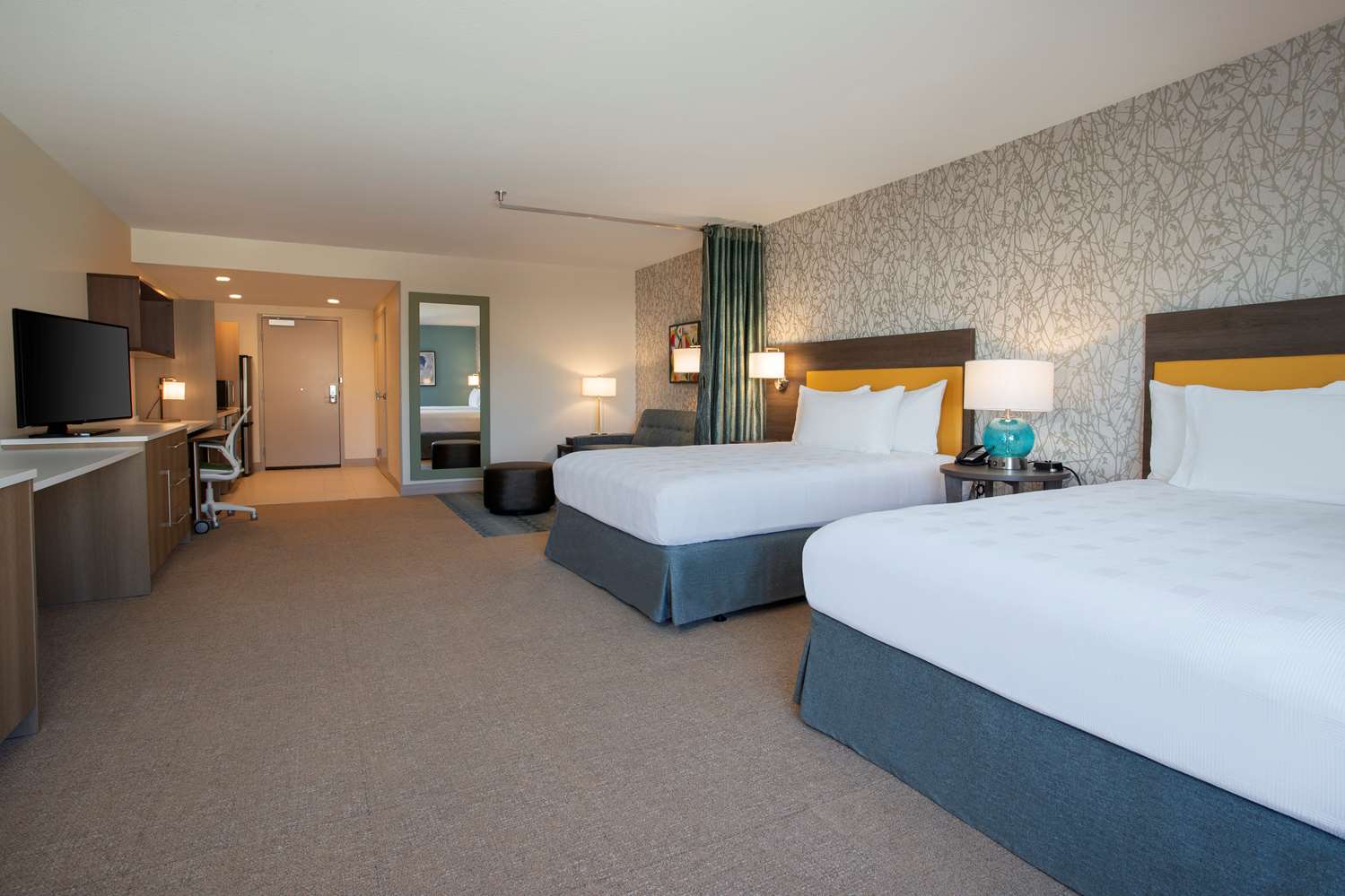 Studio, Suite, 2 Queen Beds, Accessible