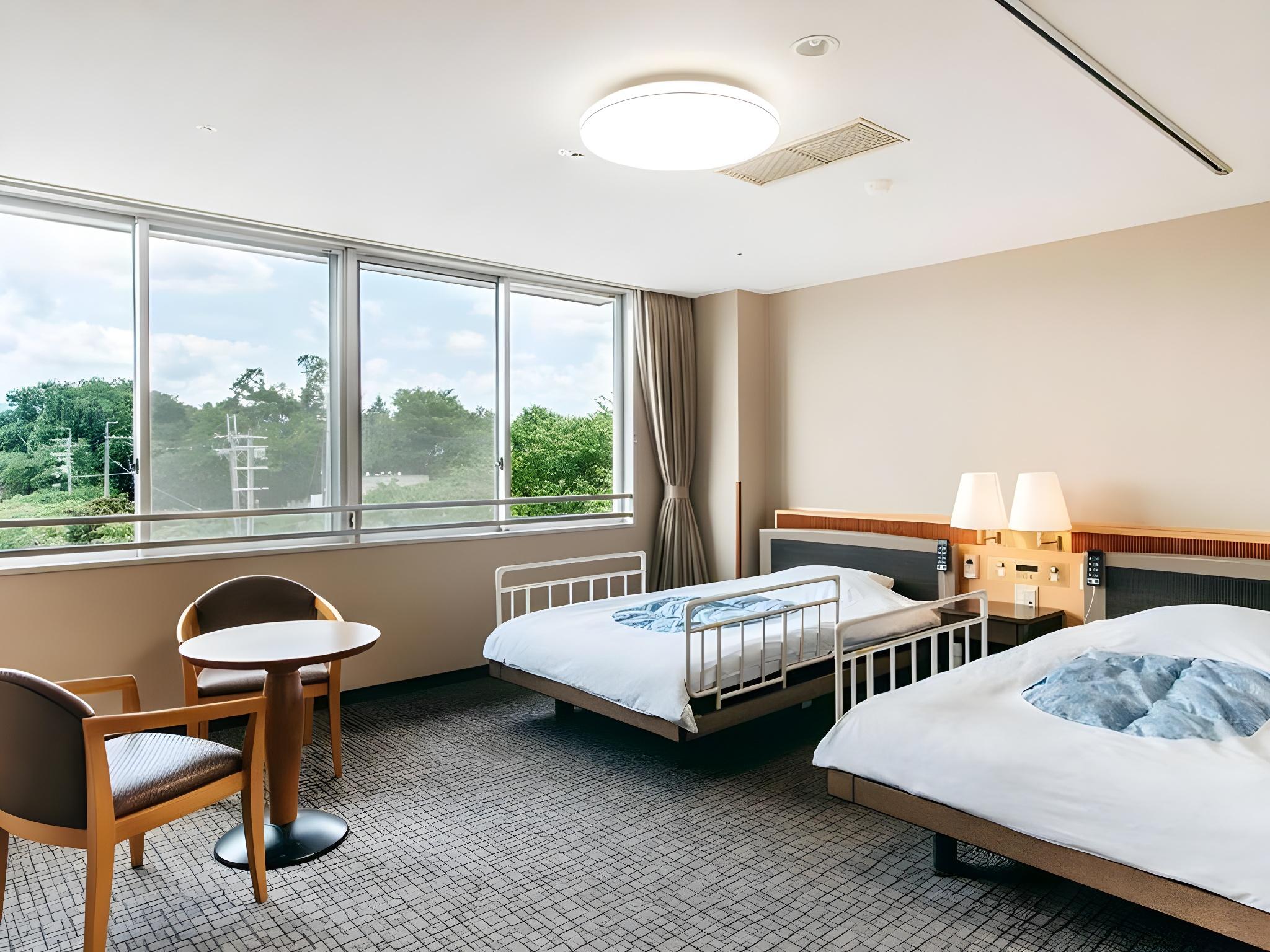 Semi Room, 2 Semi Double Beds, Private Bathroom, Accessible