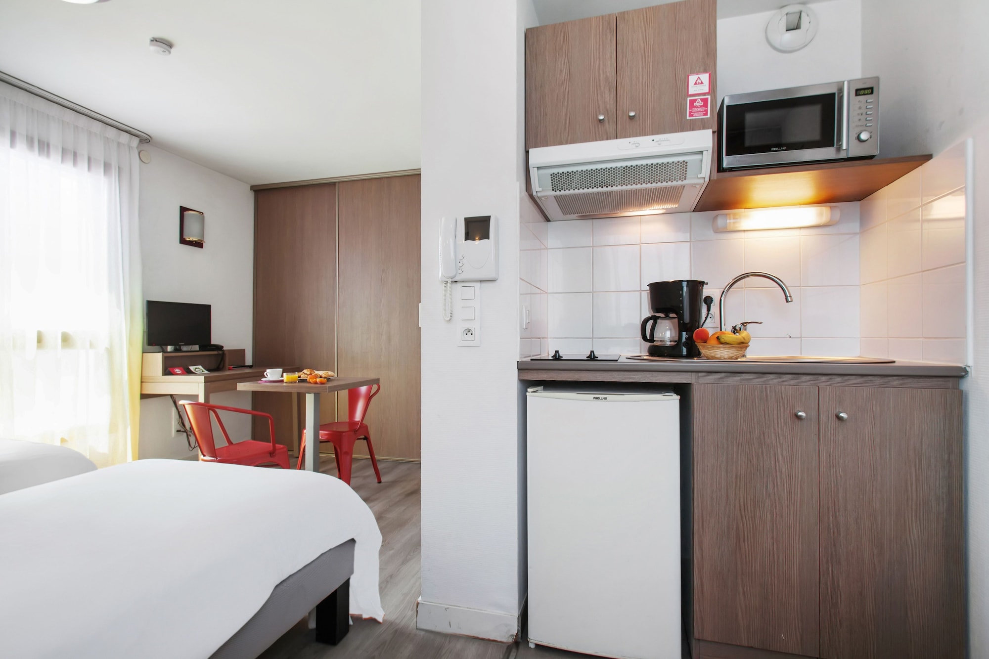 Studio Lits Jumeaux T1TW، Appart City Classic Marseille Euromed 8/10