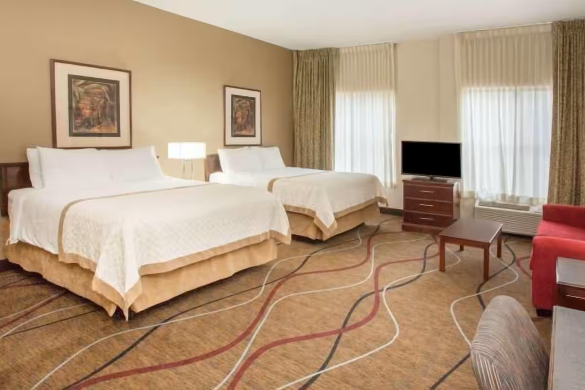 Efficiency, 2 Queen Beds