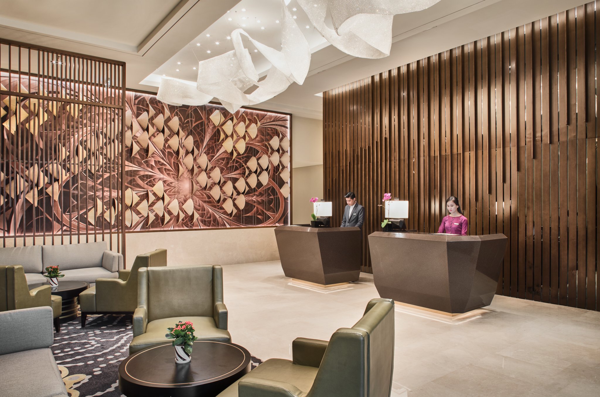 Lobby at Oakwood Residence Saigon, SAIGON / HO CHI MINH CITY