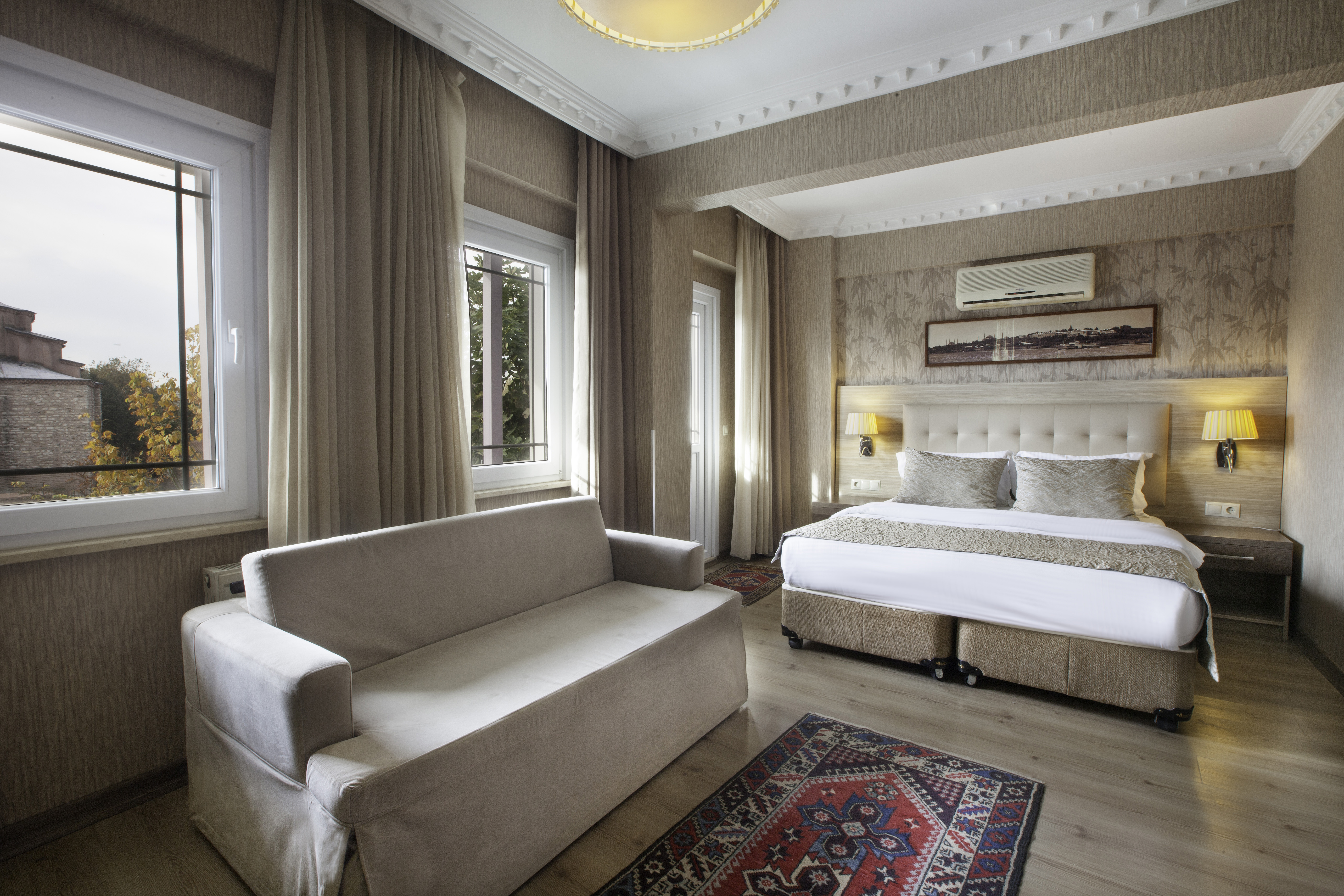 Deluxe, Double Bed, Sea View