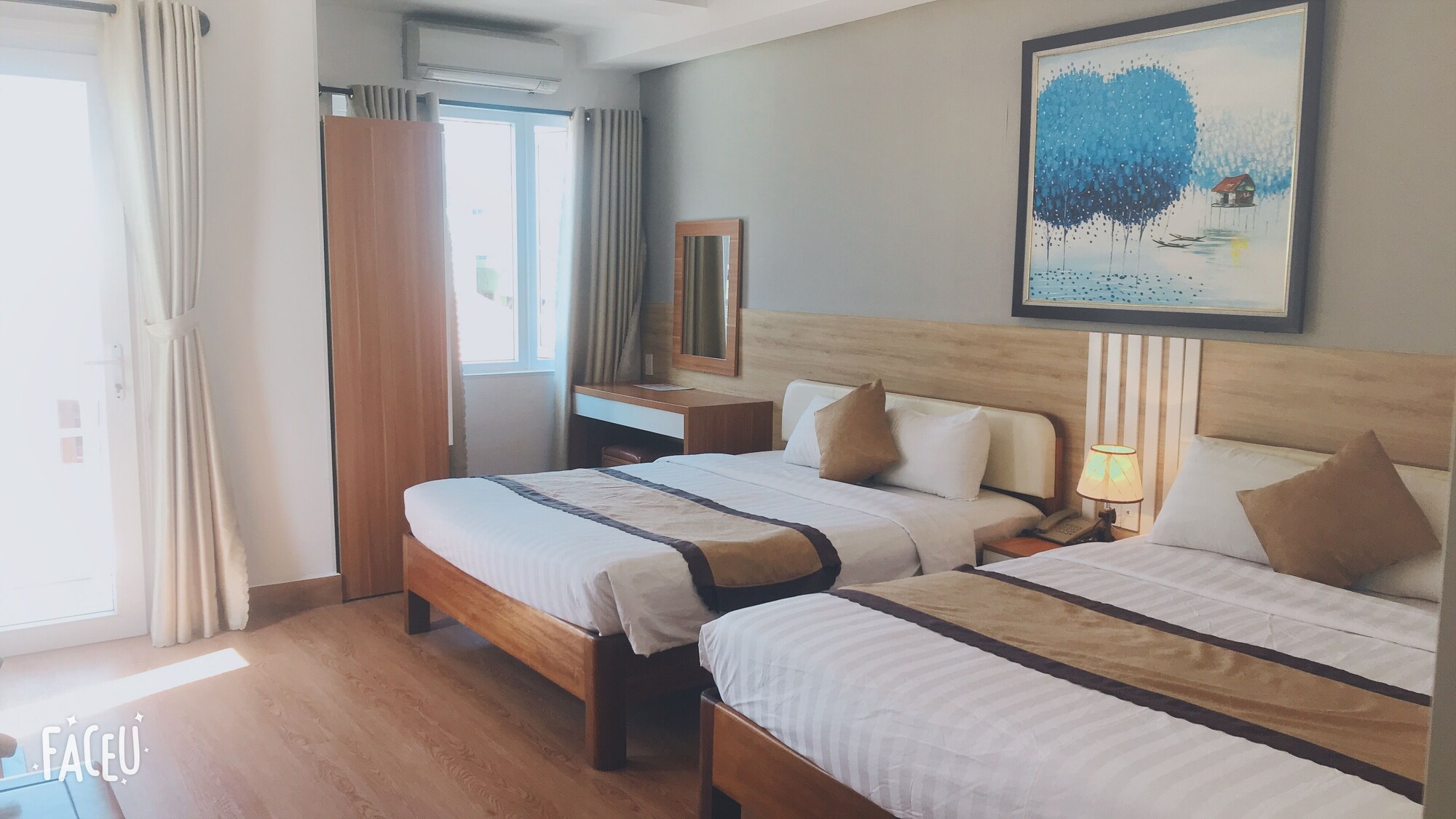 FAMILY, 2 DOUBLE BEDS