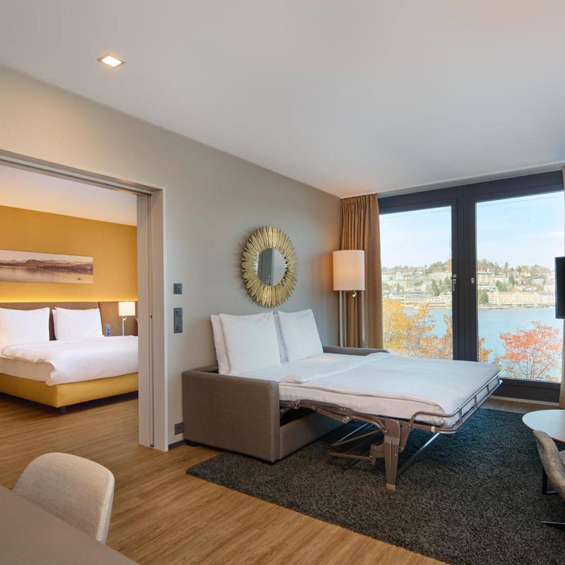 Suite, Lake Side، Radisson Blu Hotel Lucerne 3/6