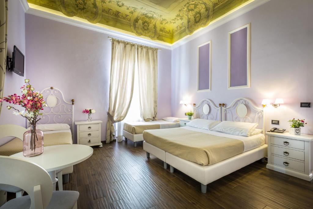 غرفة قياسية رباعية، Hotel Ferrucci Firenze 2/7