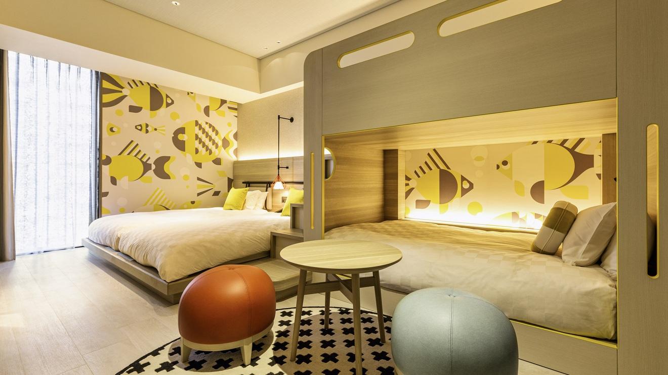 Family, Twin Beds, Bunk Beds