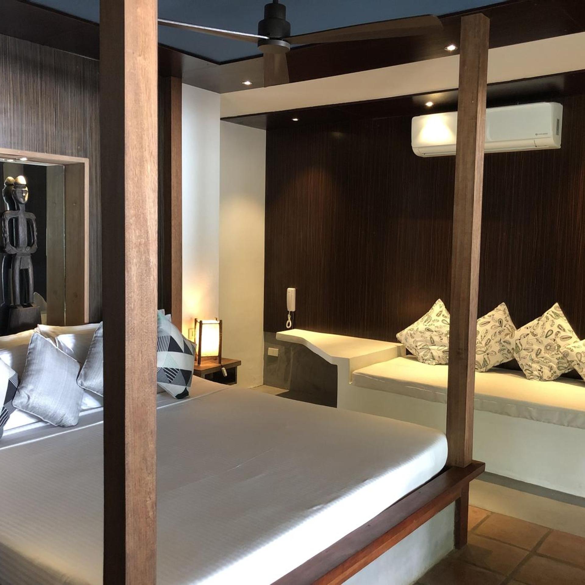بنغل بإطلالة على الحديقة، El Nido Mahogany Beach 4/7