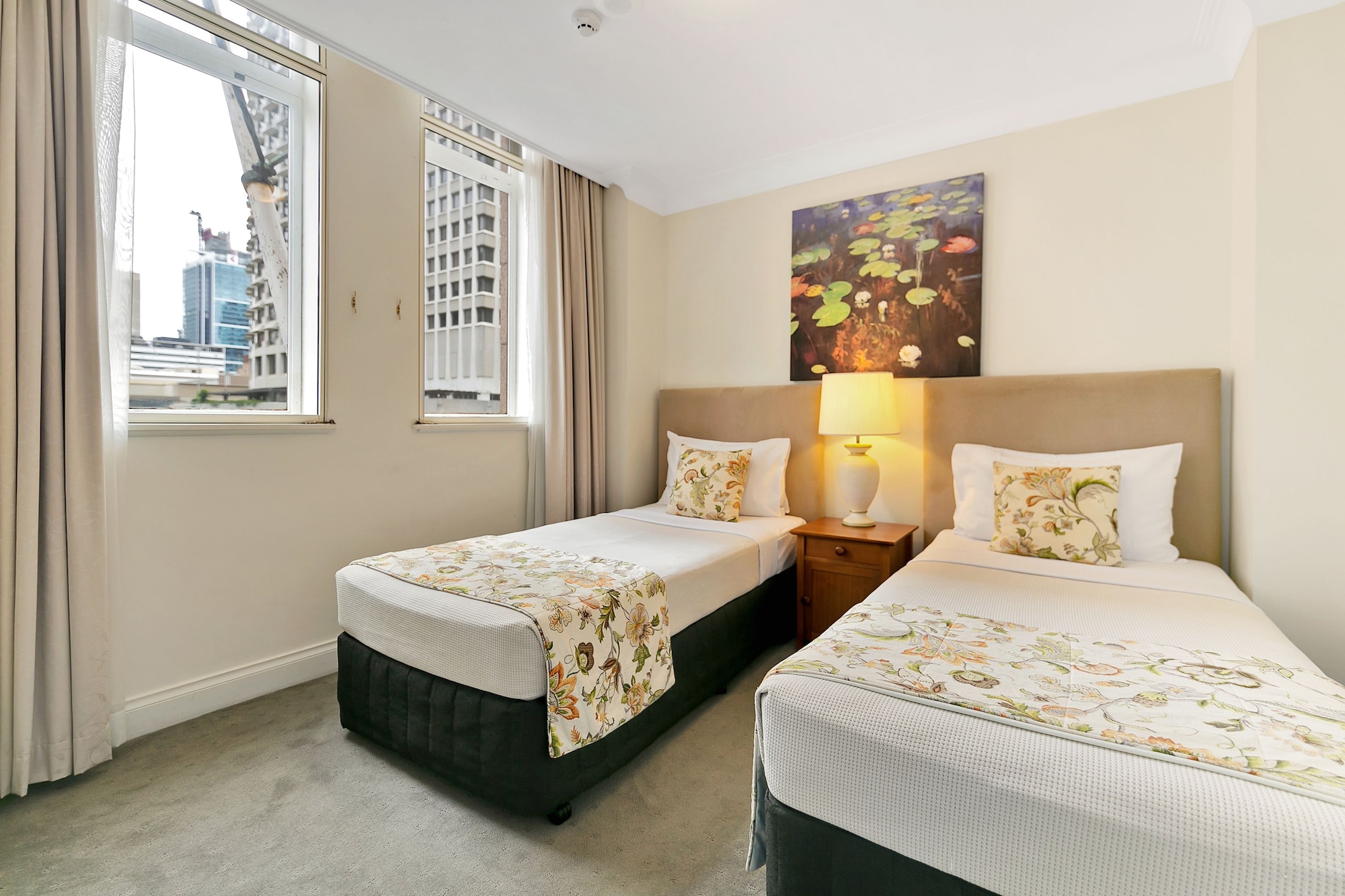 2 BEDROOMS, APARTMENT, DOUBLE OR TWIN BED